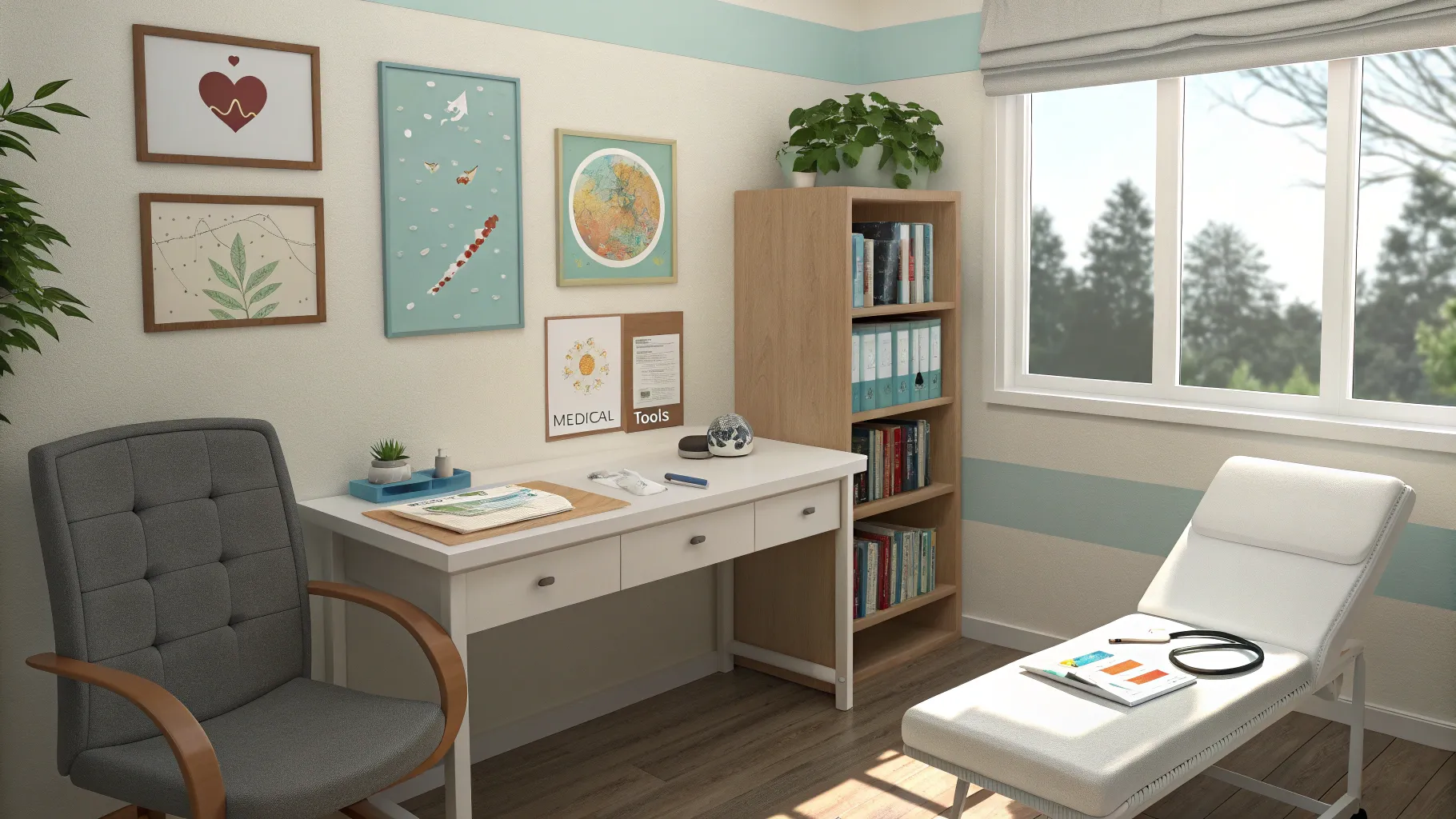 How to Choose a Right Primary Care Physician: A welcoming doctor's office ambiance.