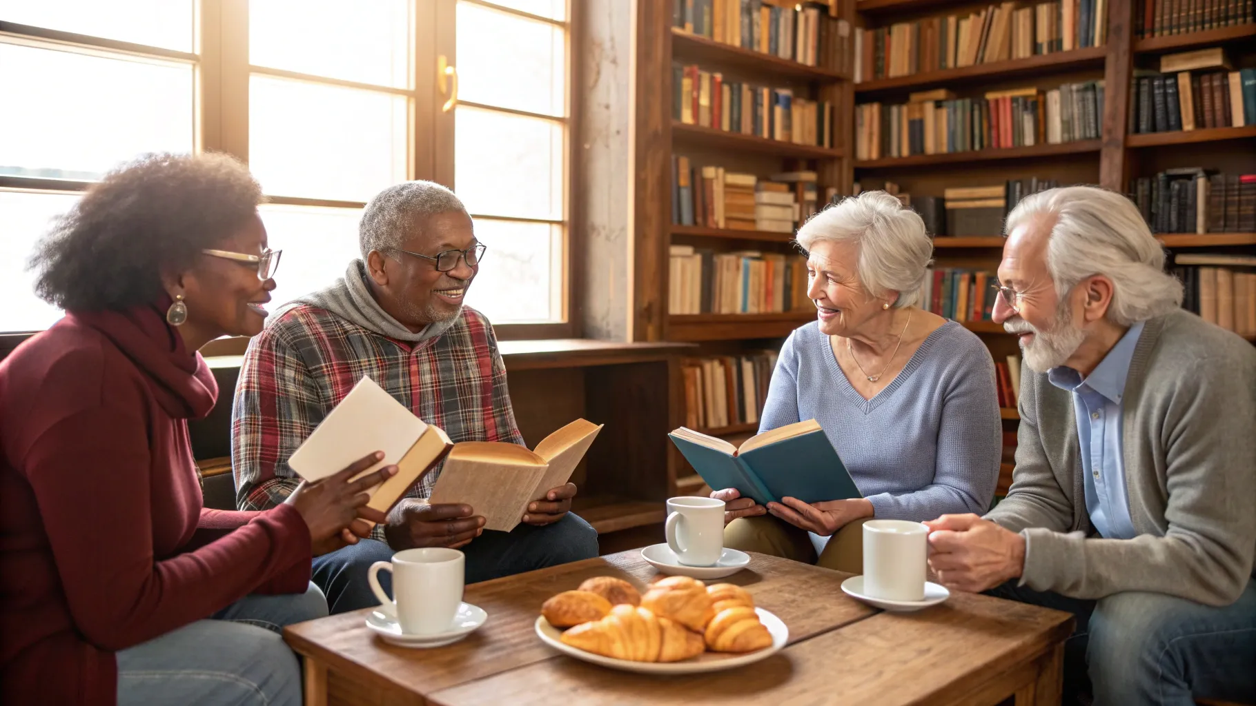 Finding Connection: A Guide to Book Clubs for Senior Singles