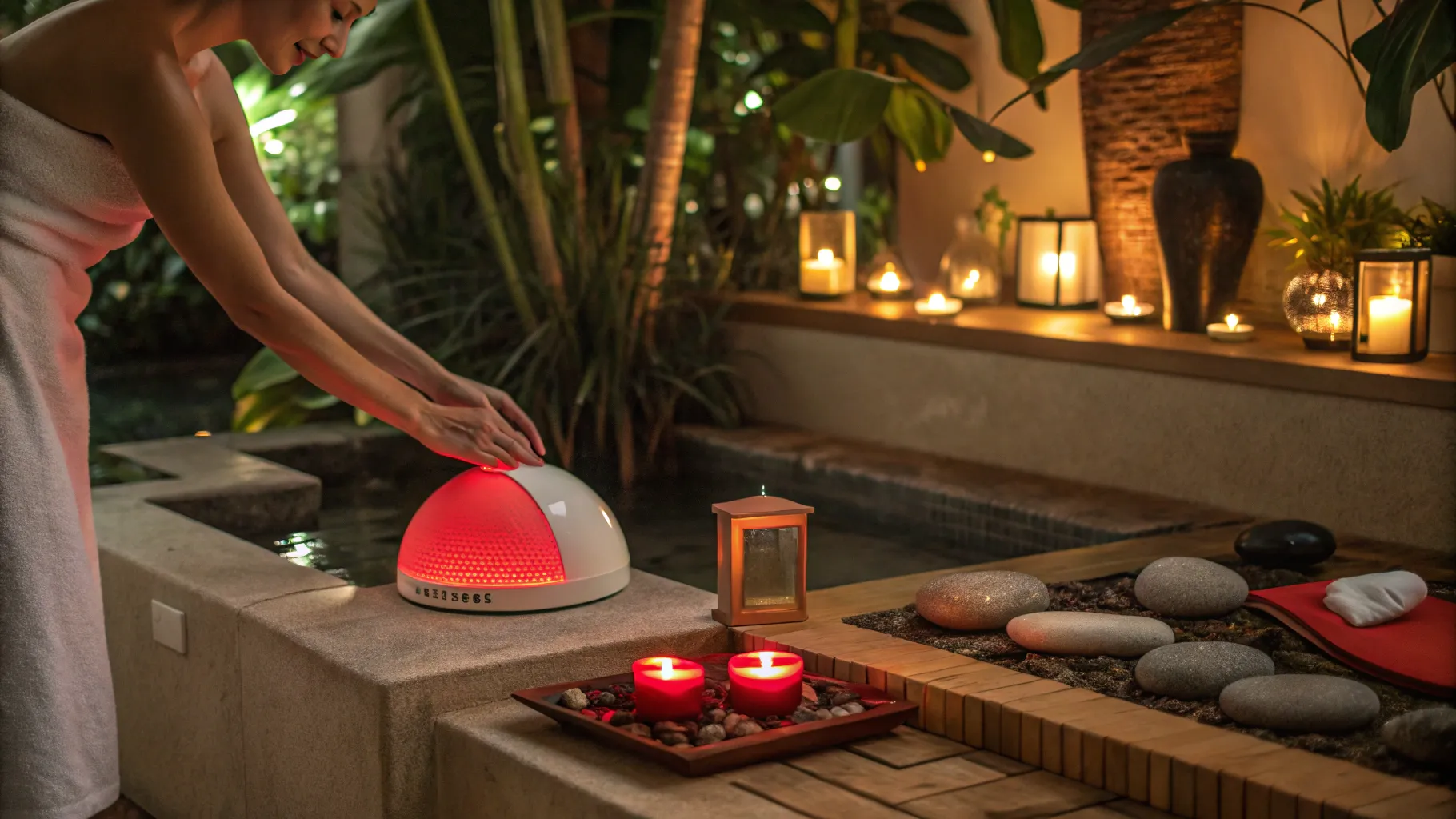 Red Light Therapy for Skin Care and Pain Relief