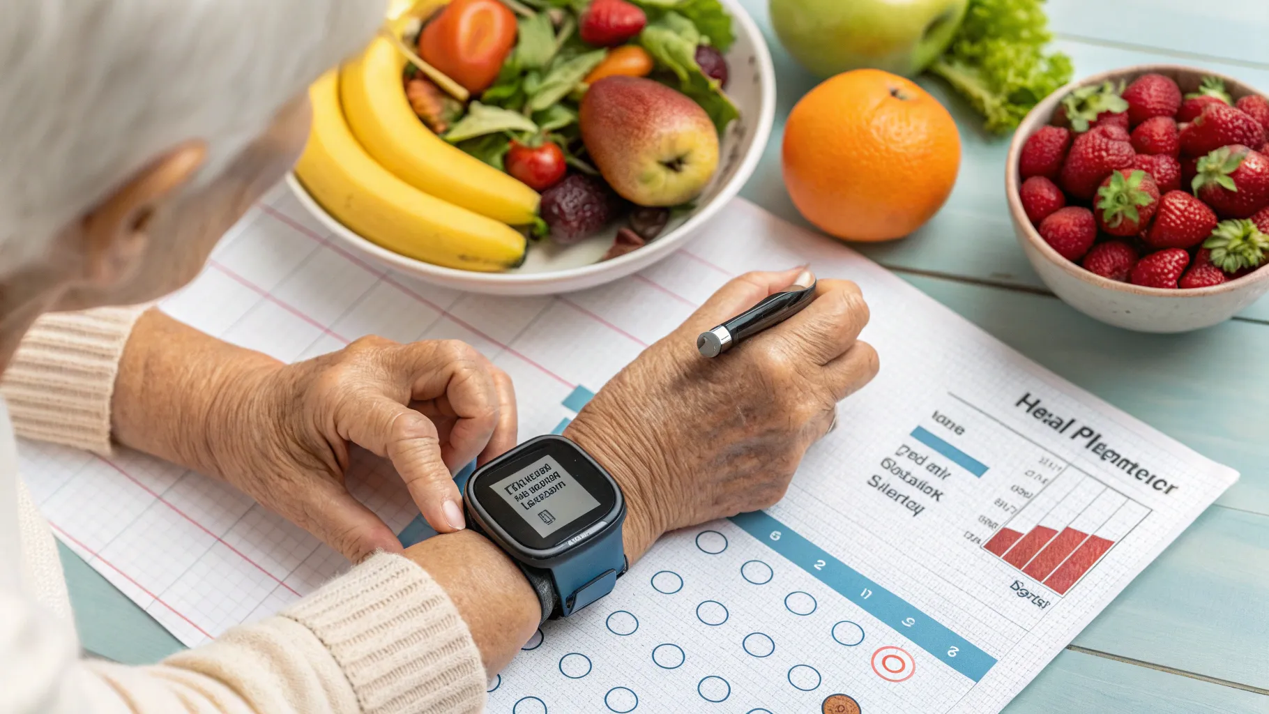 Smart Devices for Blood Sugar Tracking in Seniors