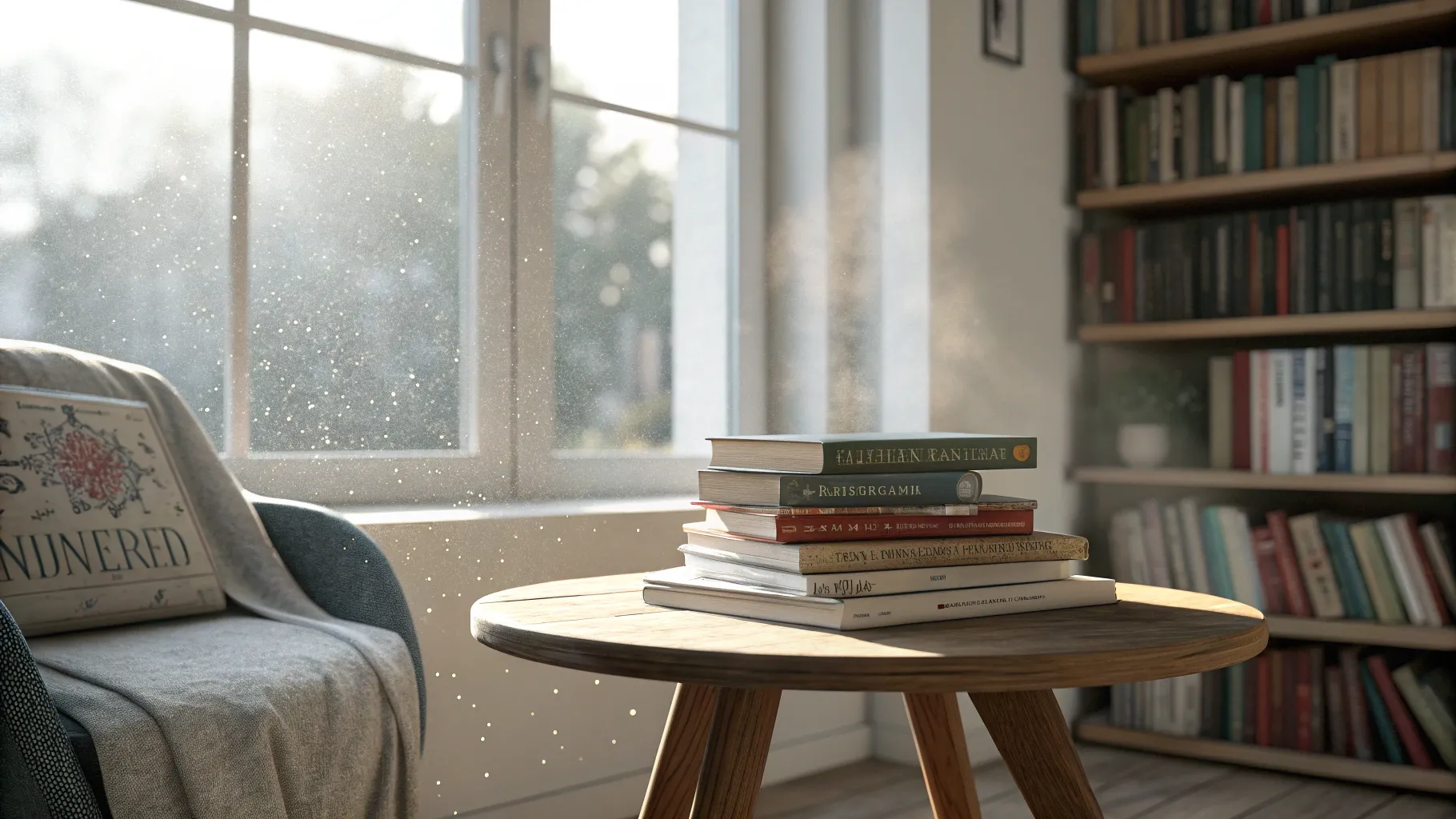 A curated stack of the top 10 new books to read in 2026 on a minimalist table.