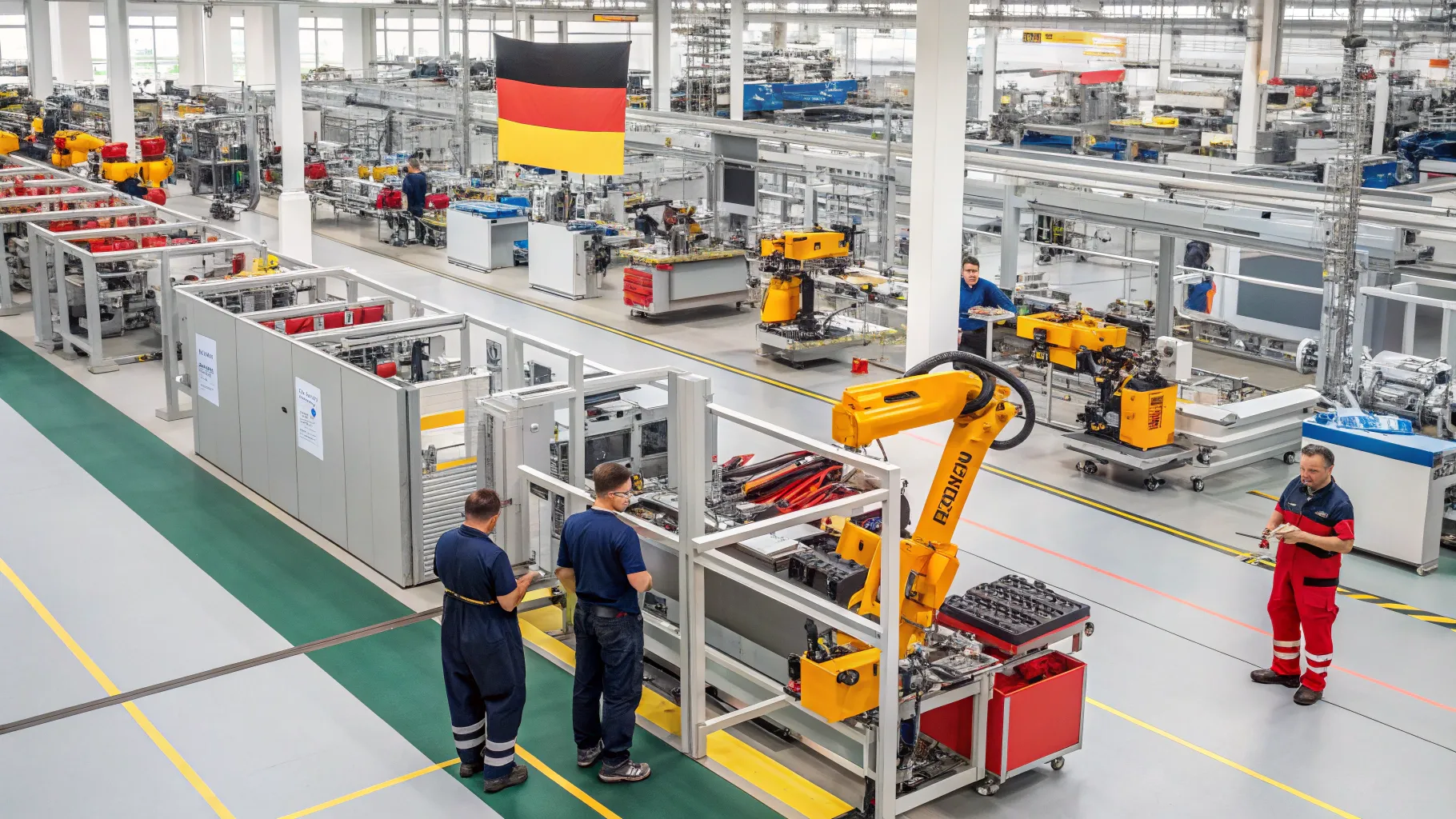 Manufacturing Careers In Germany showcase advanced facilities and skilled workers.