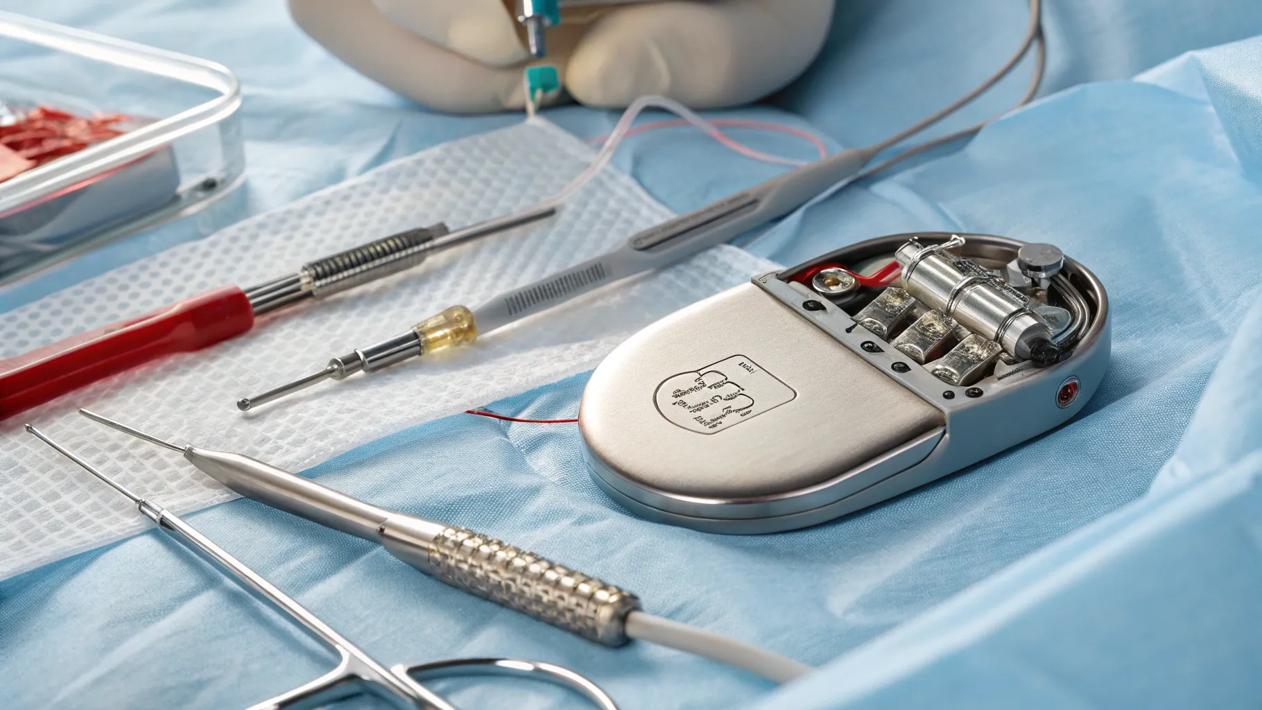 Pacemaker implantation for seniors highlights surgical precision and advanced technology.