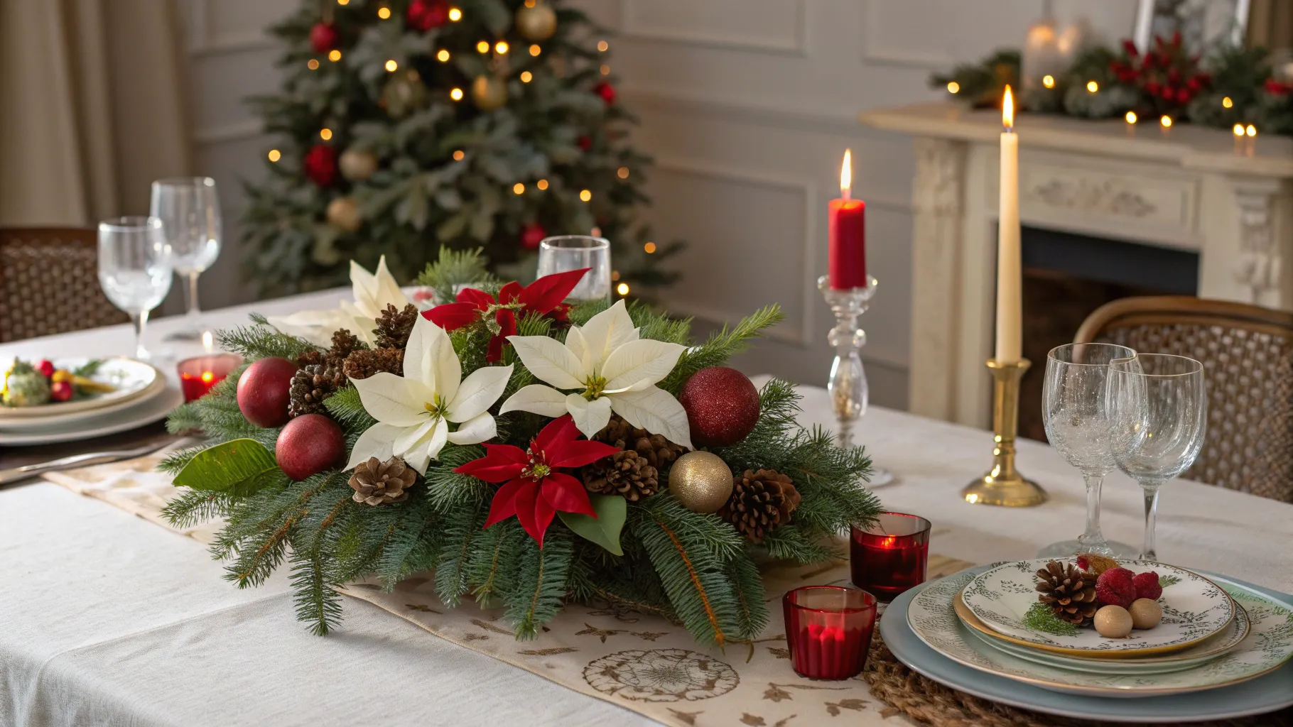 10 Christmas Table Centerpiece Ideas for Festive Styling 2025