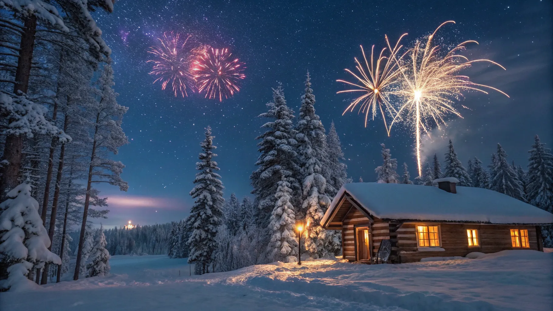 Celebrate New Year's Eve Adventure in Lapland 2023