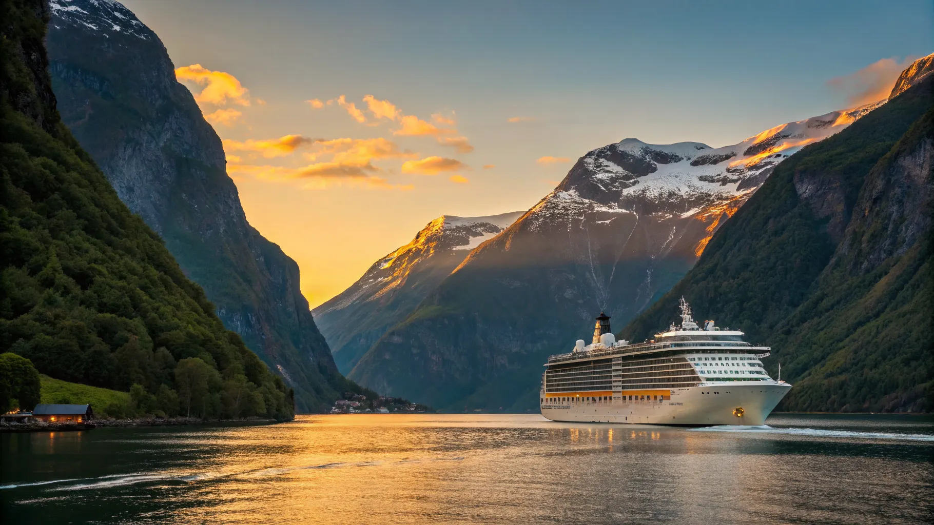 Upptäck Norges Fjordar: En Kryssning till Norge från Stockholm