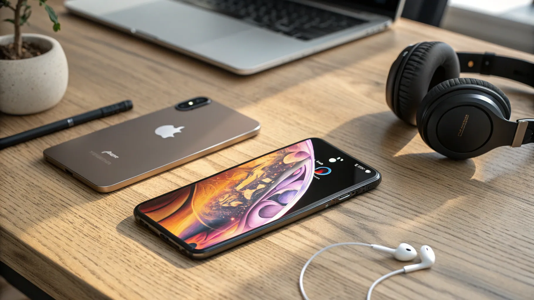 5 redes om op te gradeer na die iPhone met 'n moderne iPhone op 'n stylvolle lessenaar.