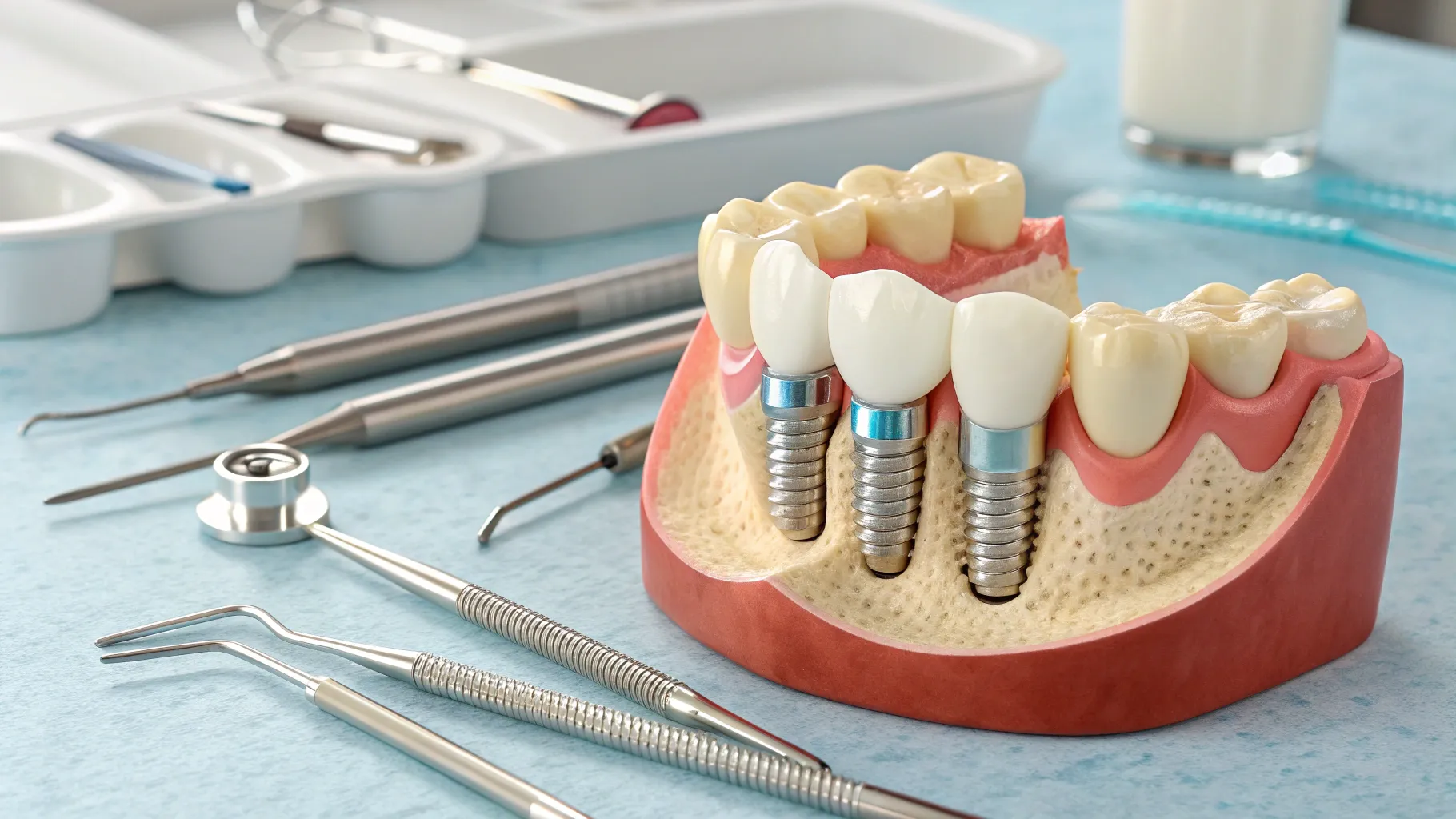 All-on-4 Zahnimplantate für Senioren enhancing dental health with advanced technology.