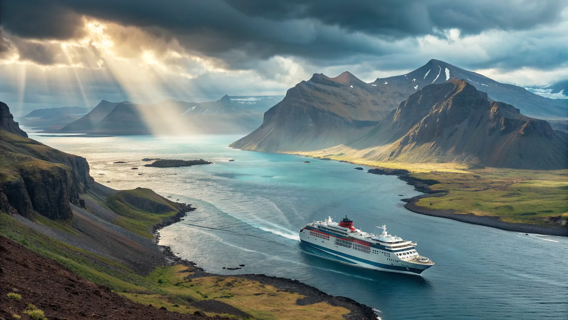 Kreuzfahrt von Deutschland nach Island und Nordatlantik
