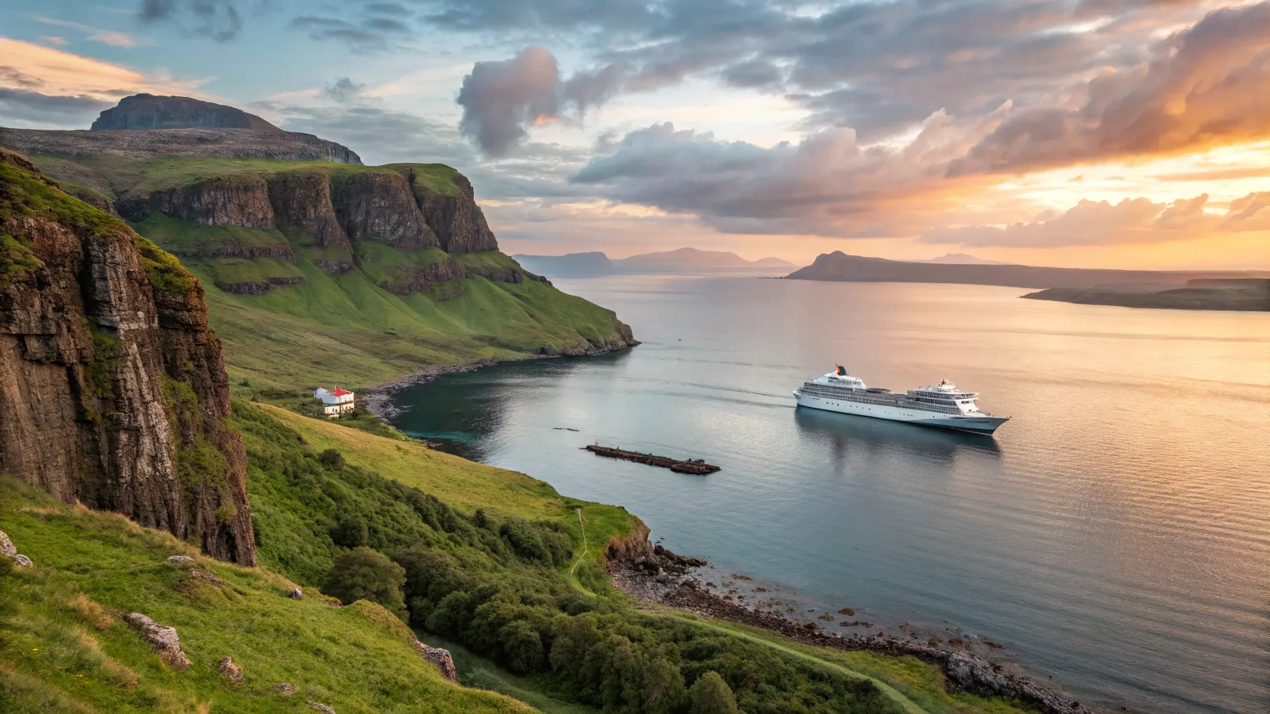 Kreuzfahrt von Deutschland nach Schottland und Britische Inseln 2026