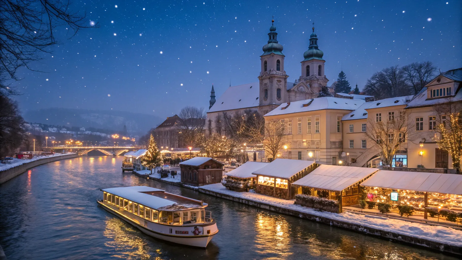 Die besten Weihnachtskreuzfahrten auf Europas Flüssen