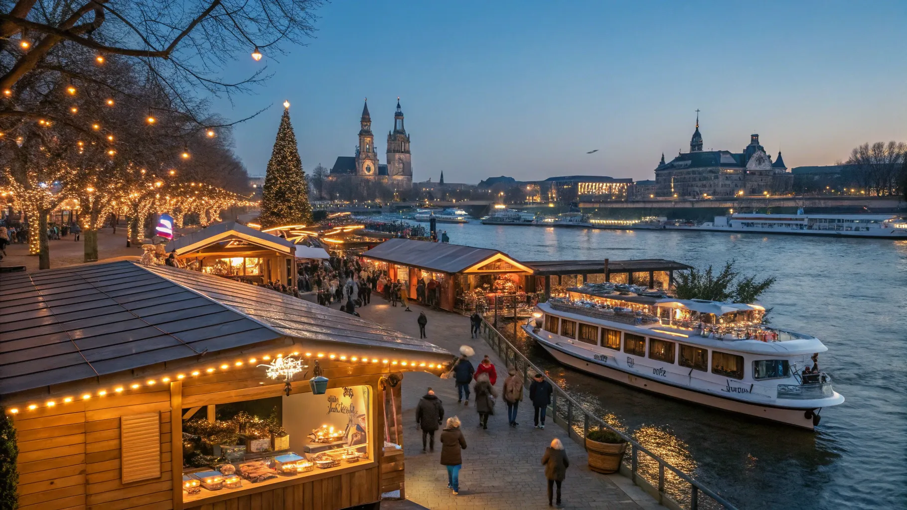Weihnachts- und Silvester-Flusskreuzfahrten in Deutschland