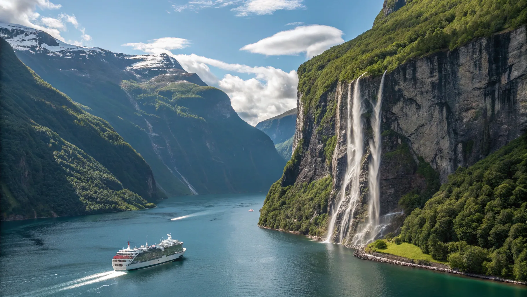 Kreuzfahrt von Deutschland zu Norwegen und Fjorden