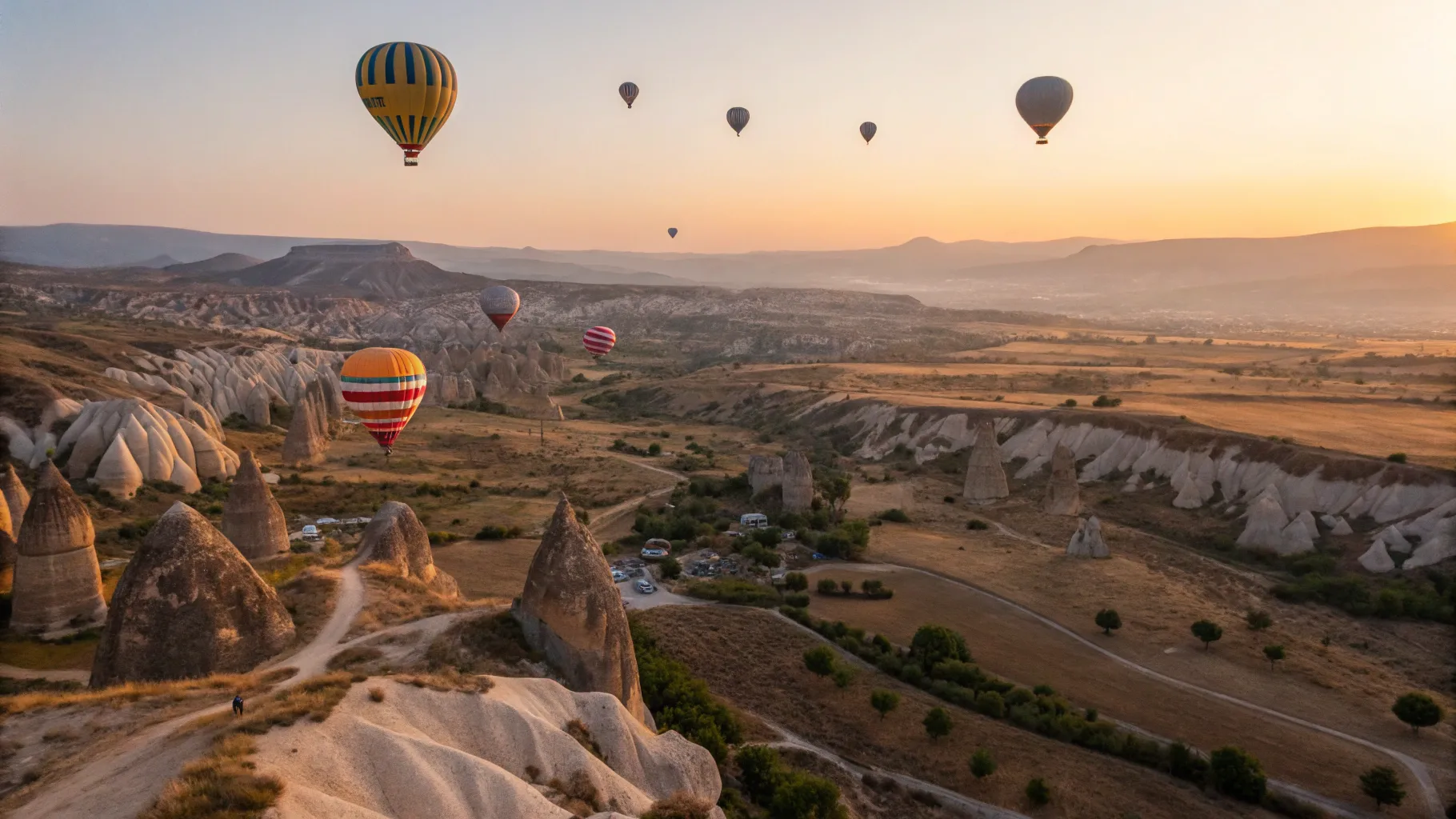 Turkey 14 Days Tours offer breathtaking views of Cappadocia's fairy chimneys.