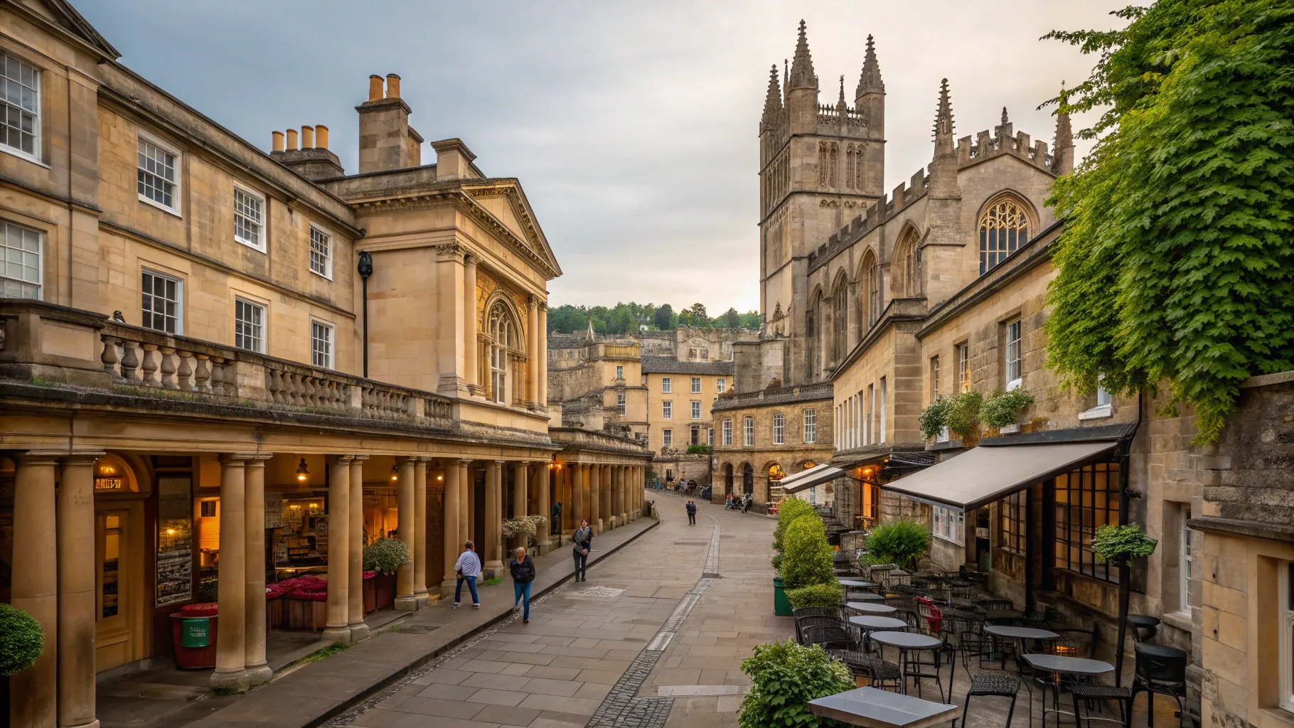 British cities holiday for older travelers exploring Bath's charming architecture and streets.