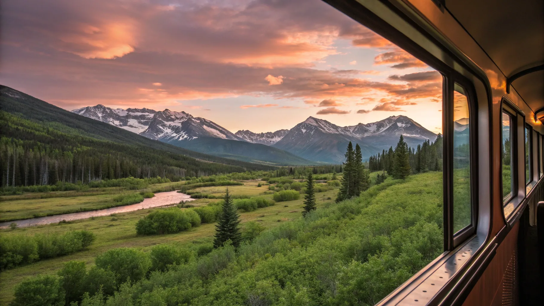 Chicago to San Francisco Scenic Train Tour Adventure