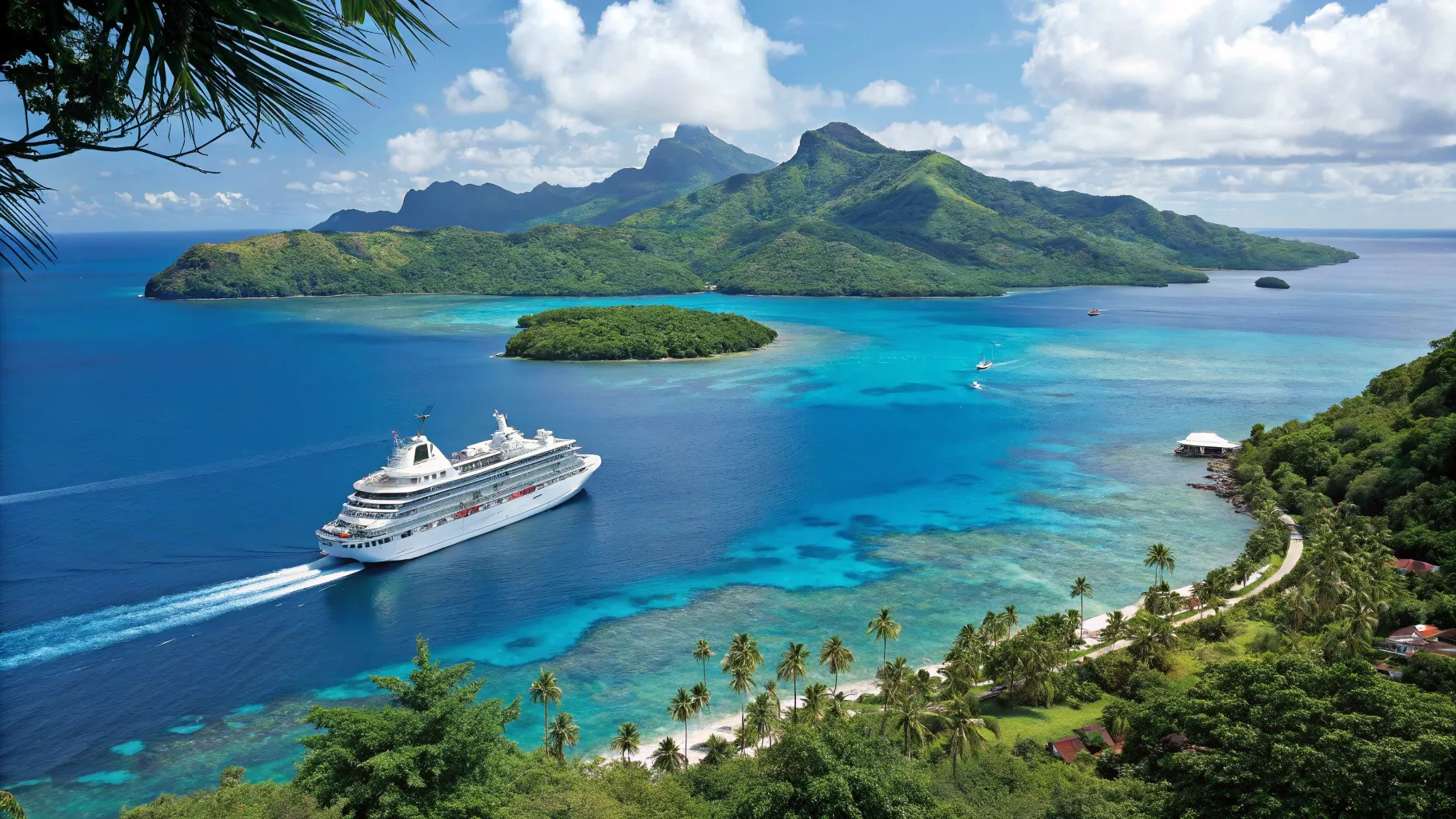 Sudney to Hawaii Cruises offer stunning ocean views and tropical island vistas.
