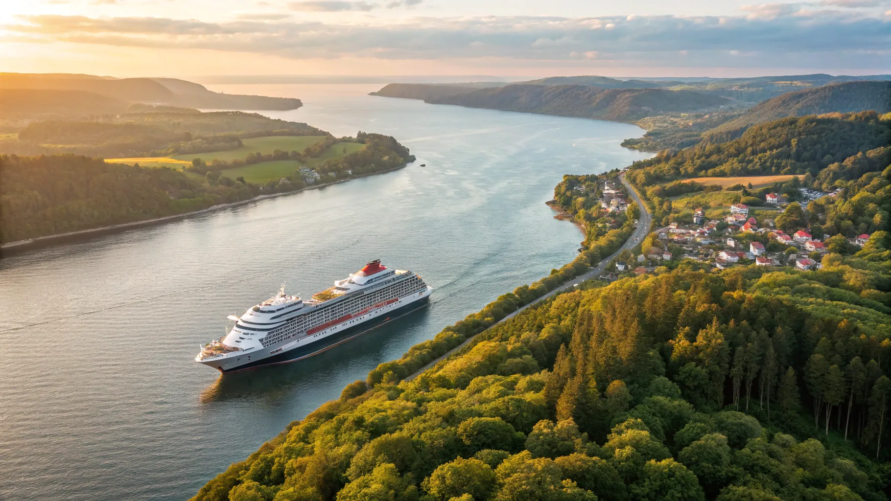 Baltic Treasures Await: Portsmouth Cruises to Germany Unlocked, showcasing a stunning cruise ship.