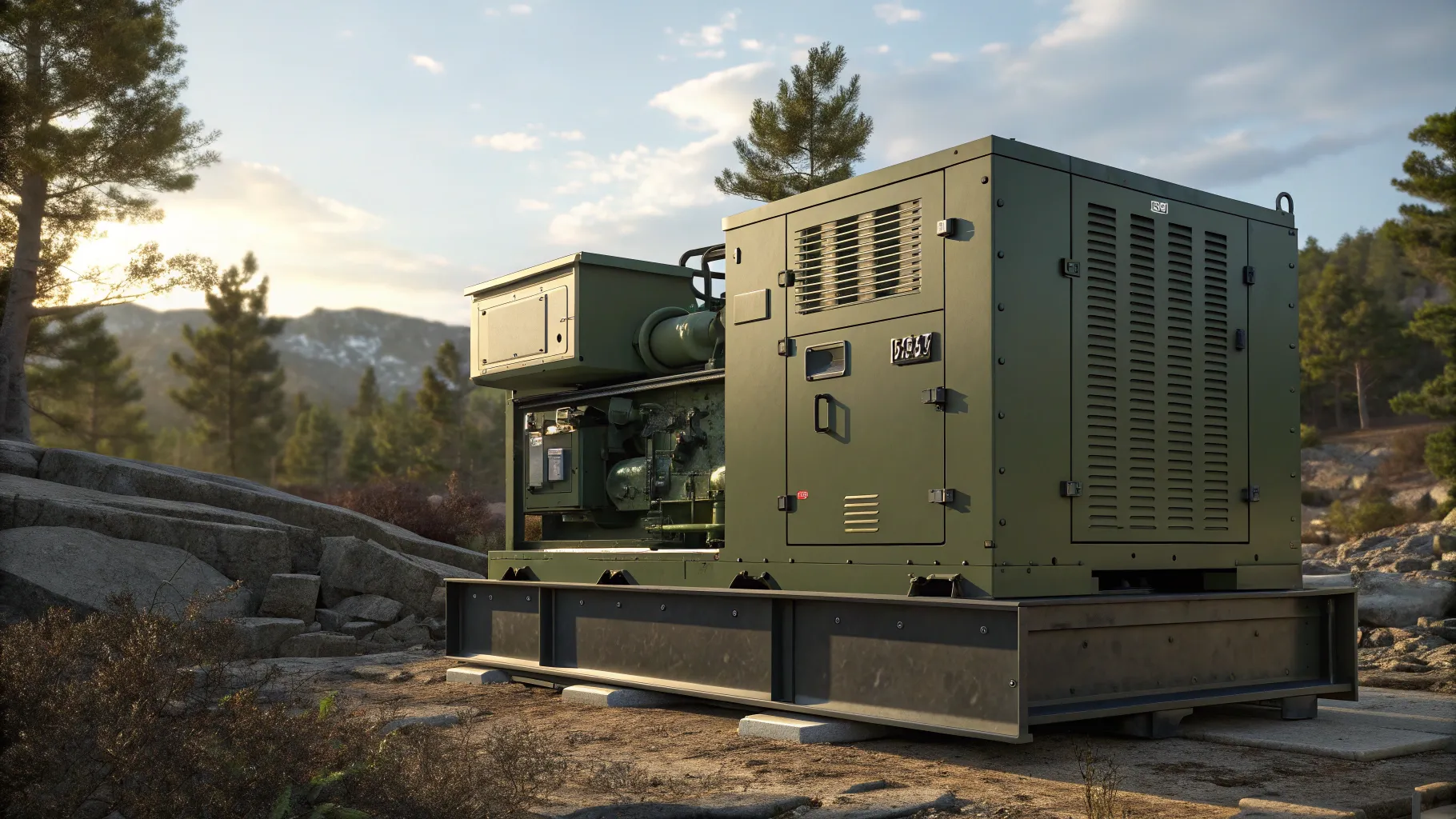Explore Ex Military Diesel Generators for Sale Today