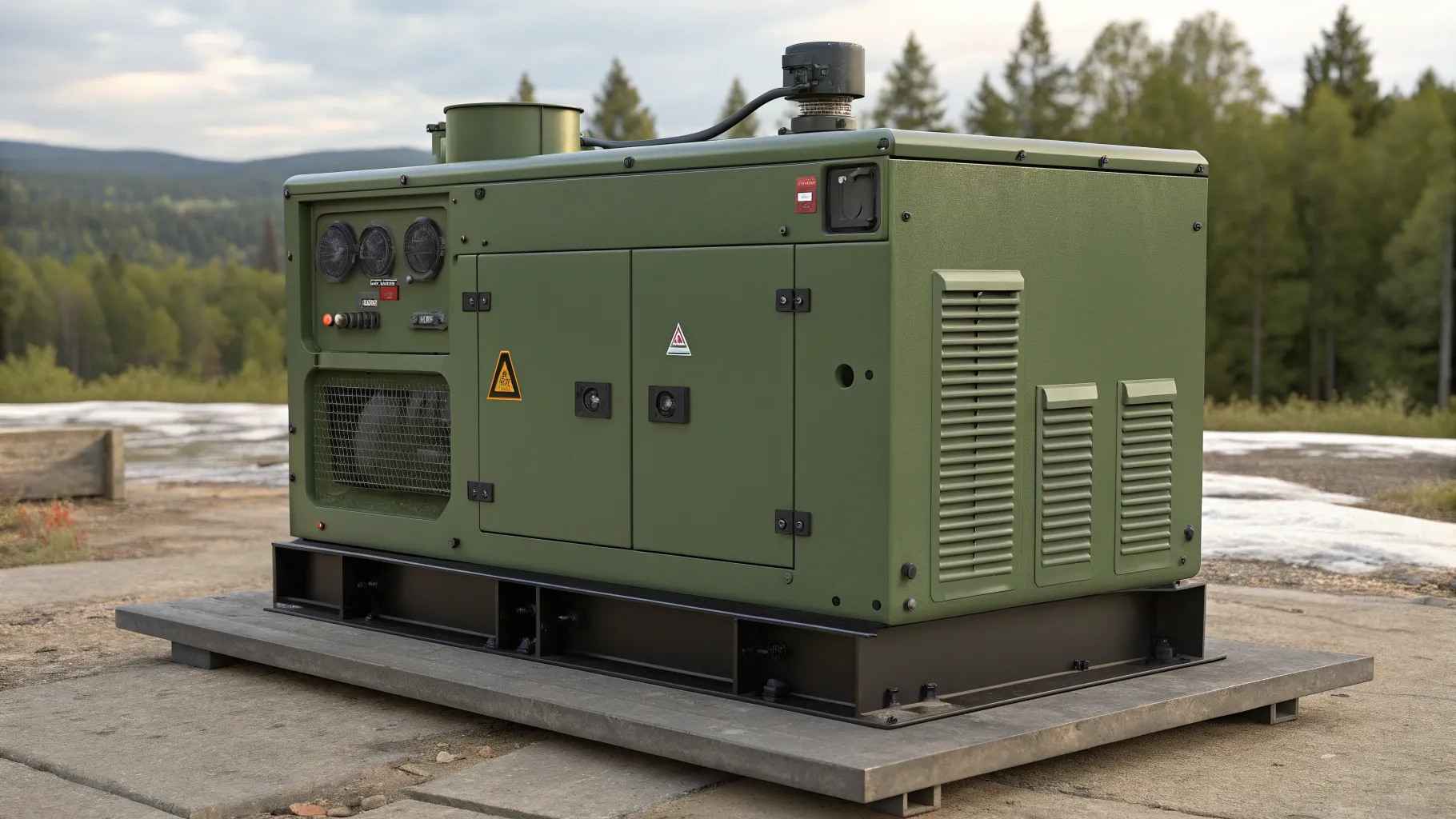 Ex military diesel generators for sale exhibit durability and rugged design in nature.