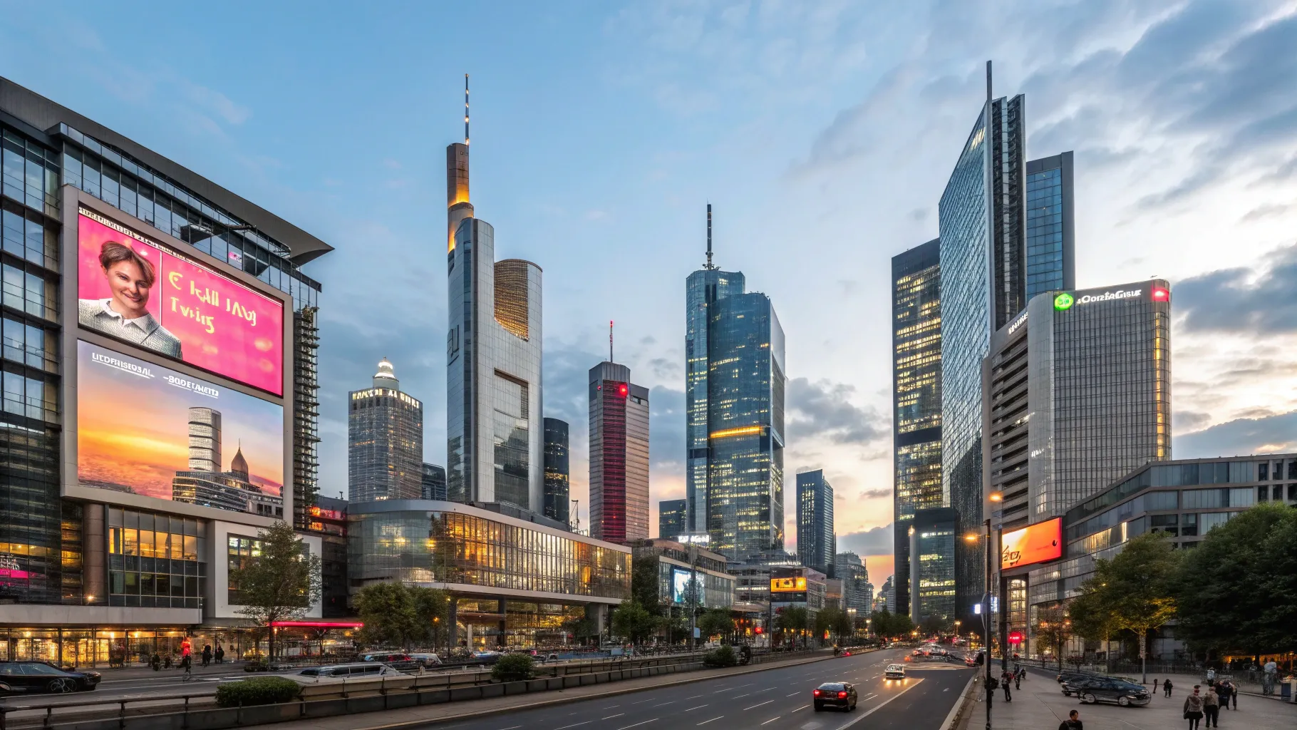 High Paying Jobs Germany: A vibrant city skyline representing lucrative job sectors.