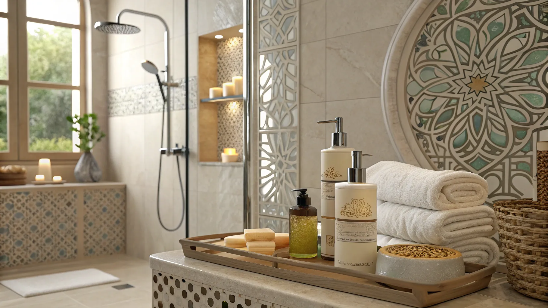 How Many Times a Week Should You Shower for Health: A tranquil bathroom scene emphasizing hygiene.