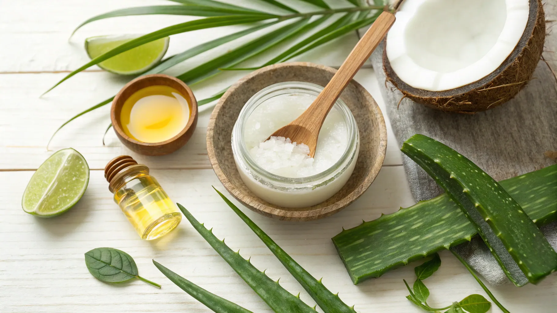 How to Treat Acne Scars at Home with natural ingredients like aloe, honey, and lemon.