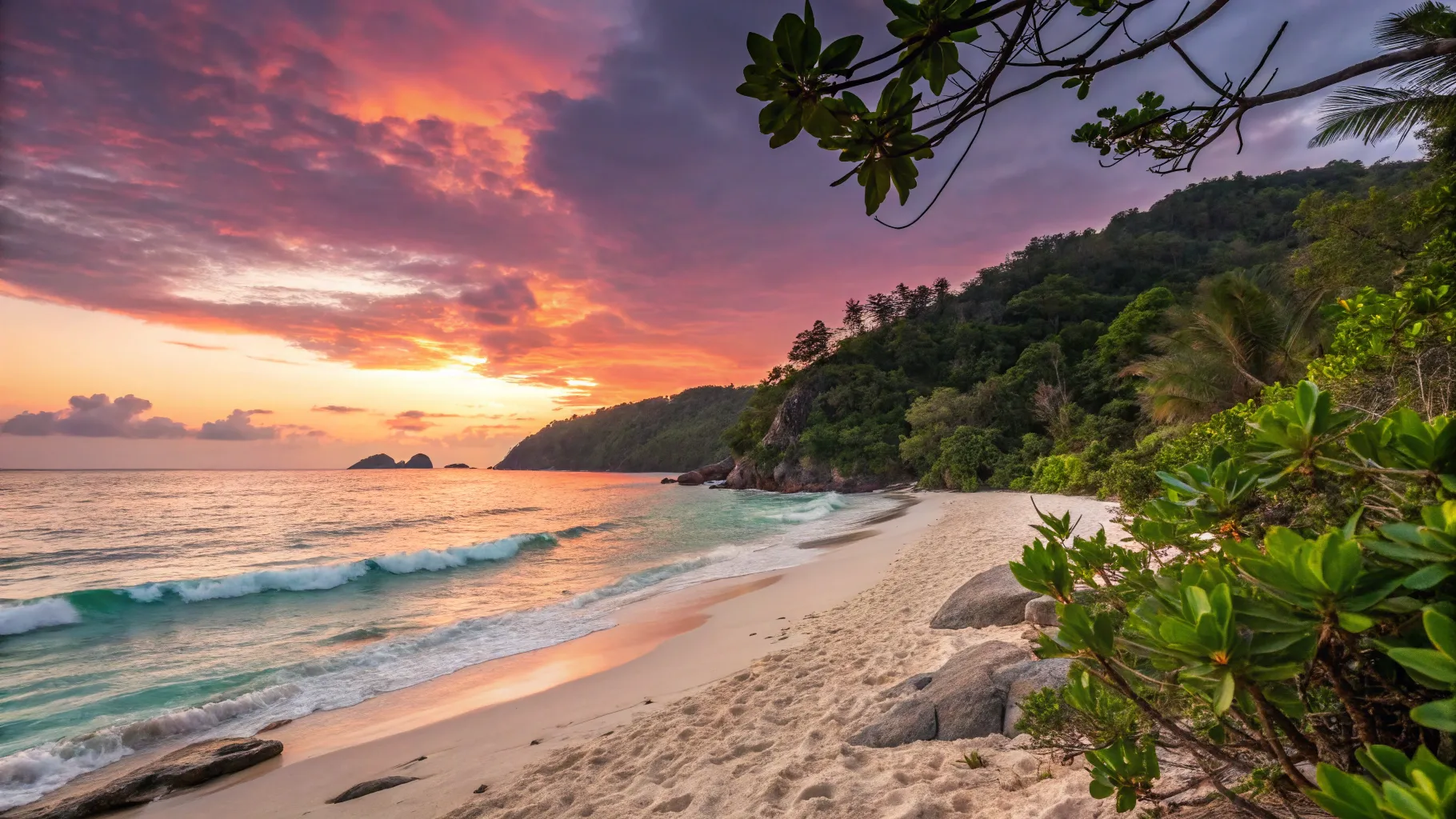 3 Day Phuket Getaway from Hong Kong with serene beaches and vibrant sunset views.