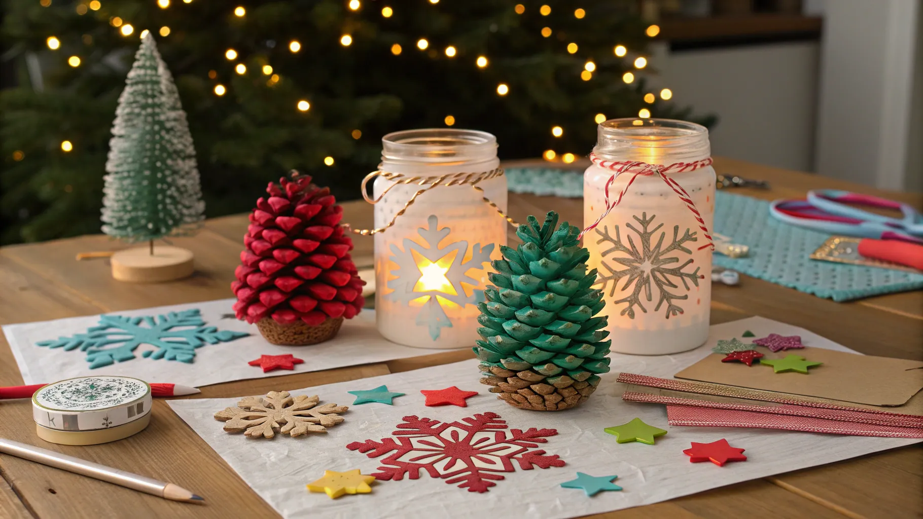 Easy Christmas Crafts to Make at Home With Kids