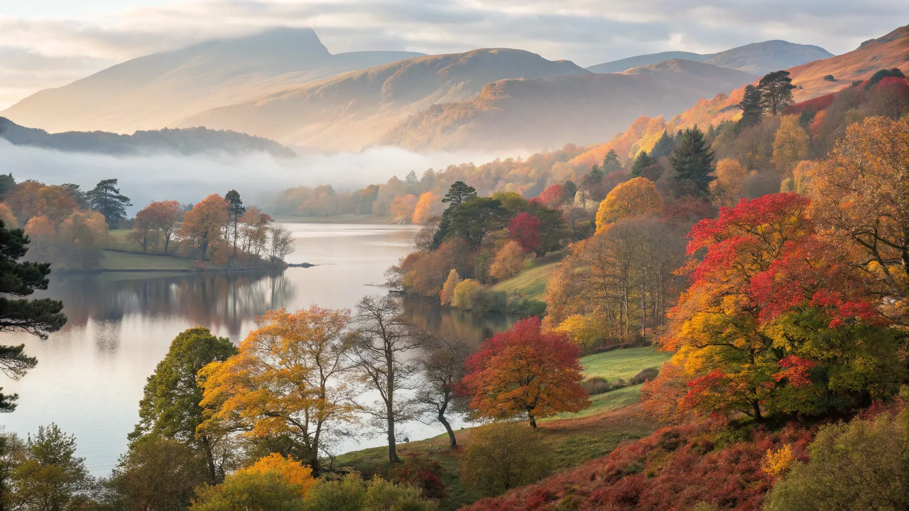 Everything You Need to Know Before Visiting the Lake District in October: Autumn scenery.