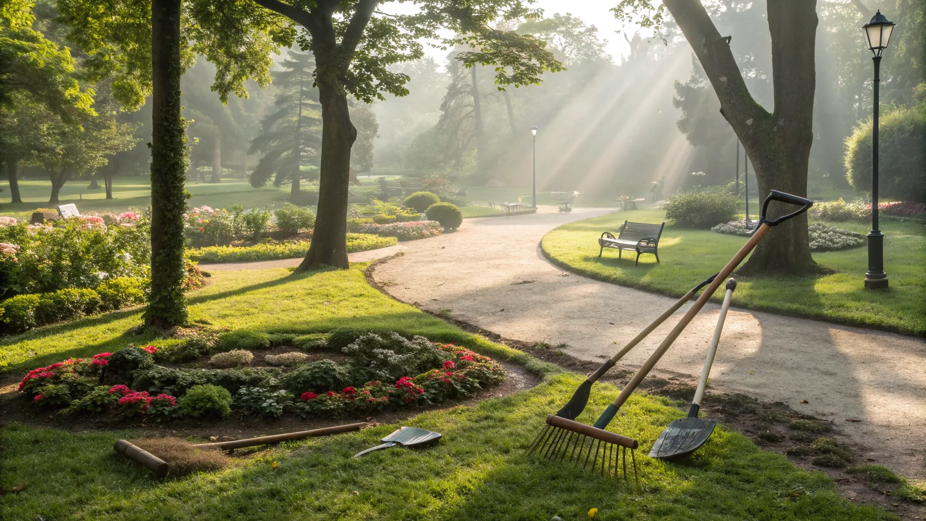 Read more about park maintenance jobs for seniors and the beauty they nurture.