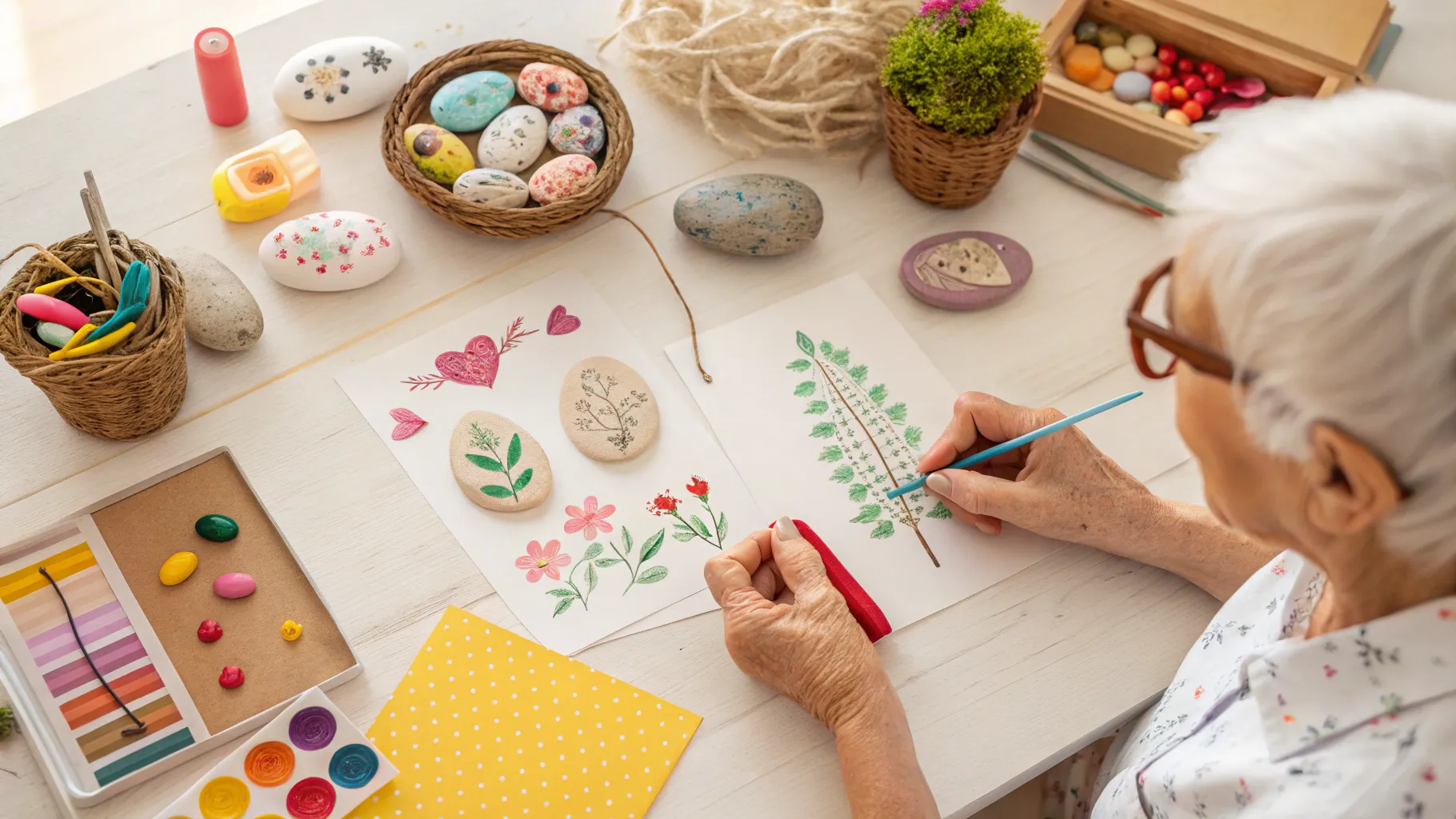 Simple Crafts for Seniors to Boost Creativity and Joy