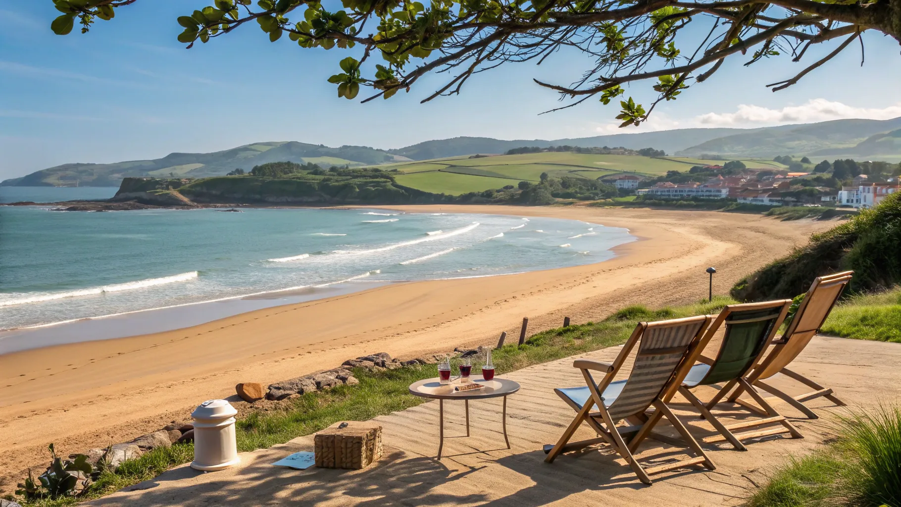 Spain as the most popular destination for seniors with serene beaches and scenic views.