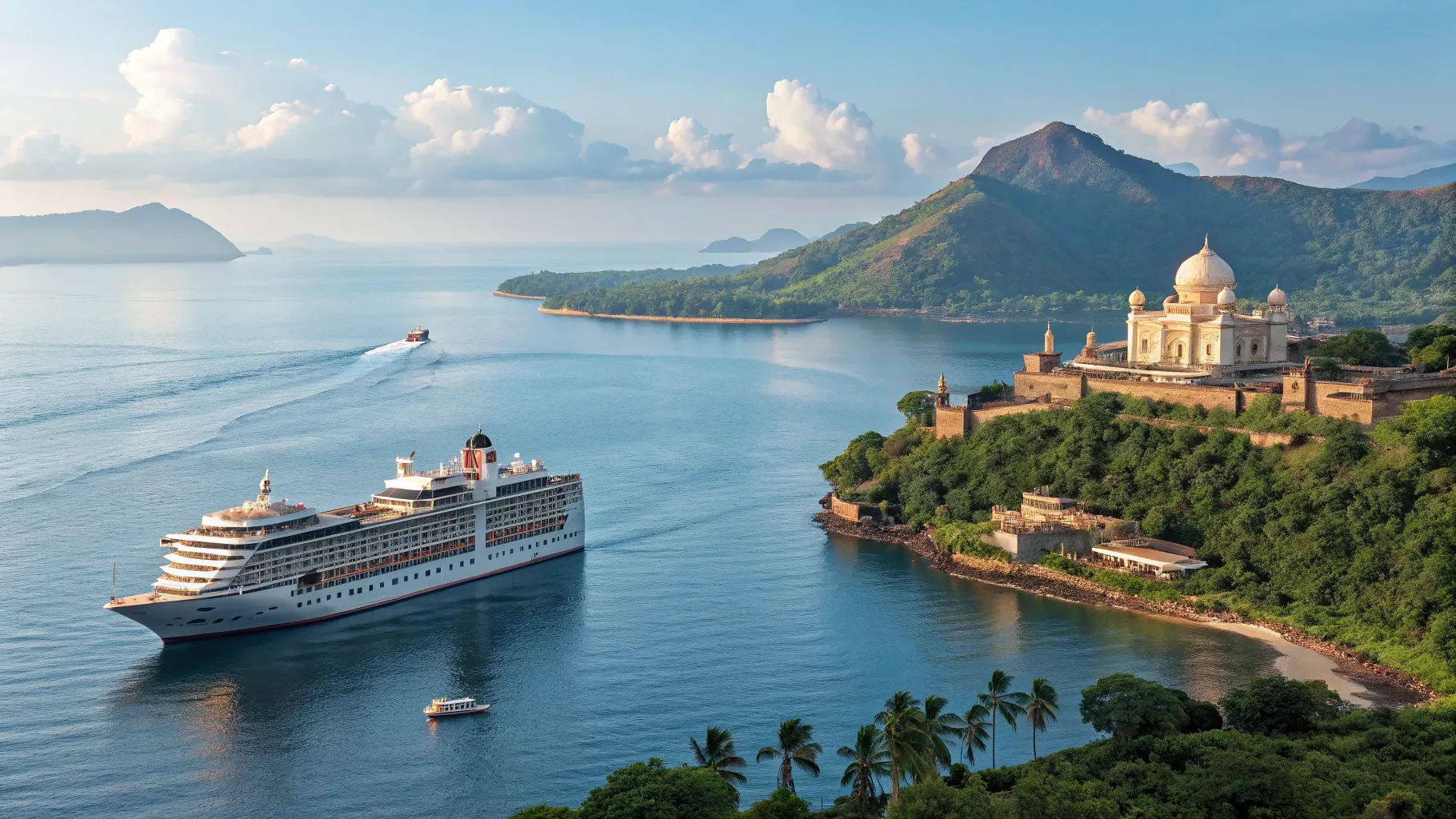 Luxury Southampton to India Cruise Packages with Airfare