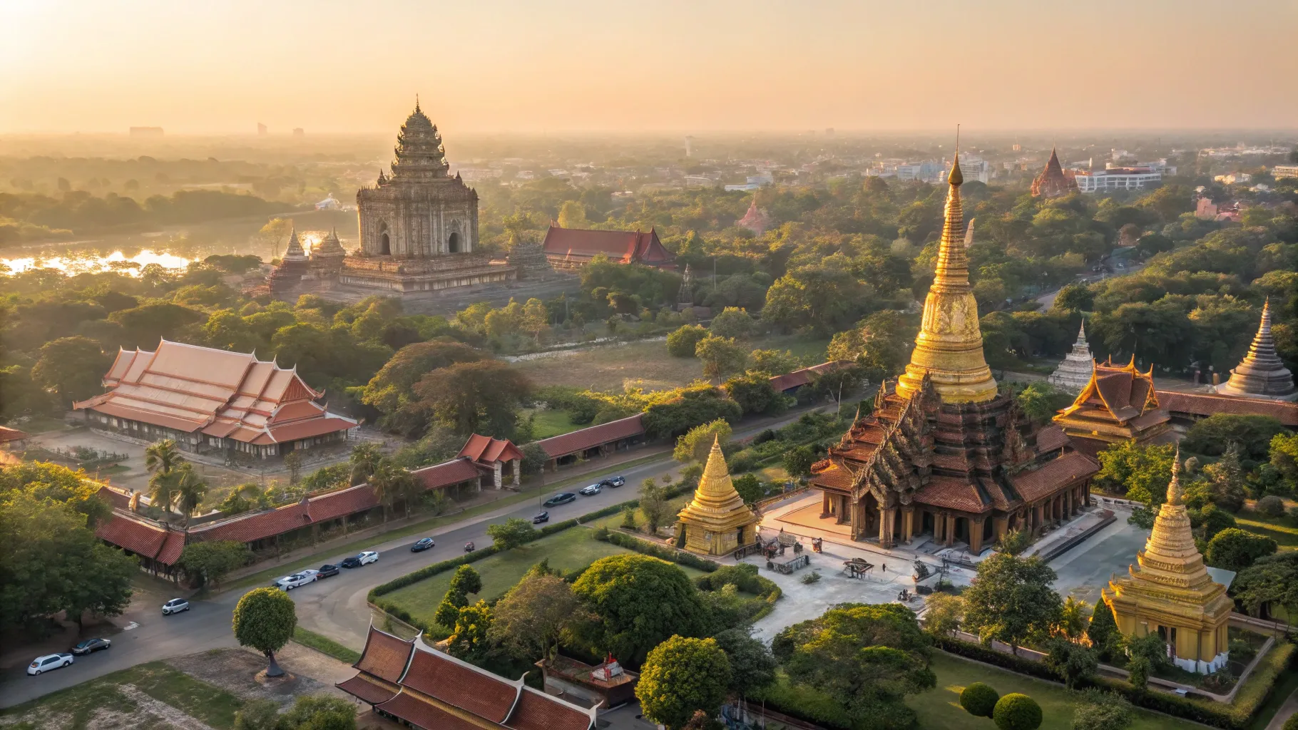 Vietnam Cambodia Thailand Itinerary: 2 Weeks Travel Itinerary featuring landscapes and temples.