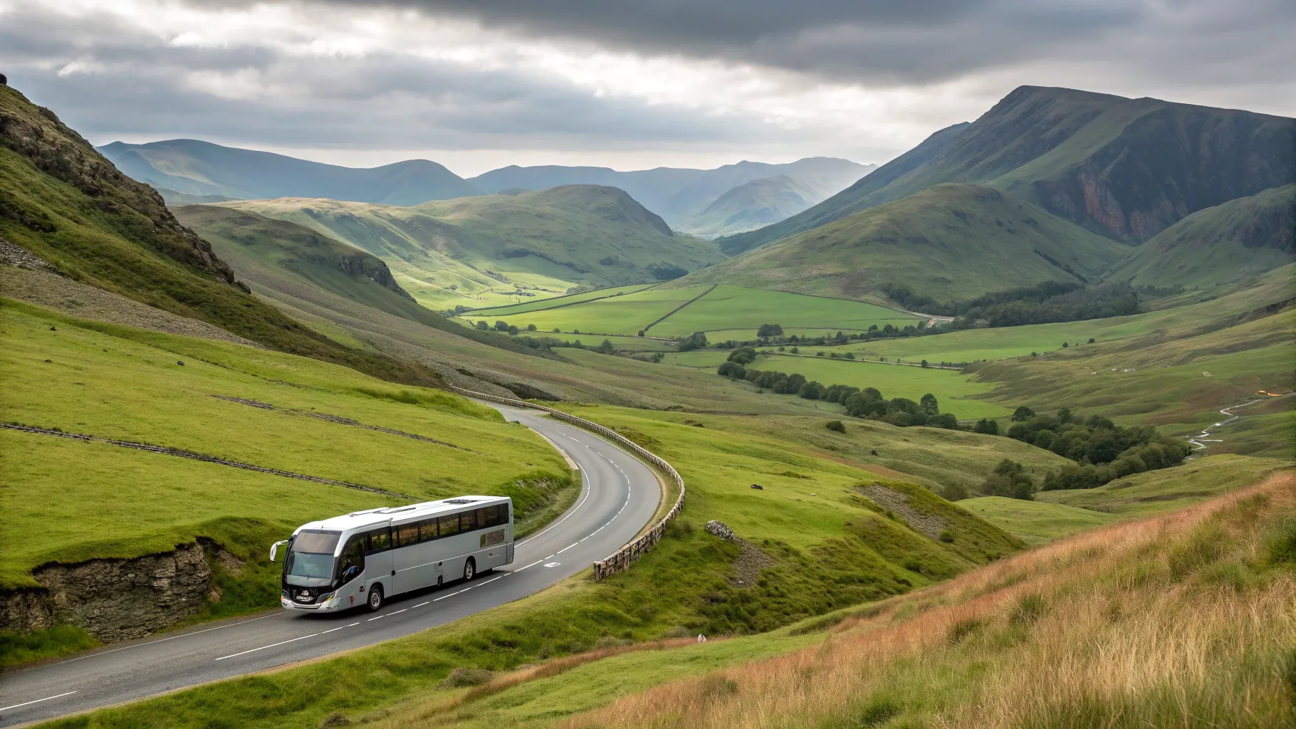 Wales Coach Tours from London offer breathtaking views of lush valleys and mountains.