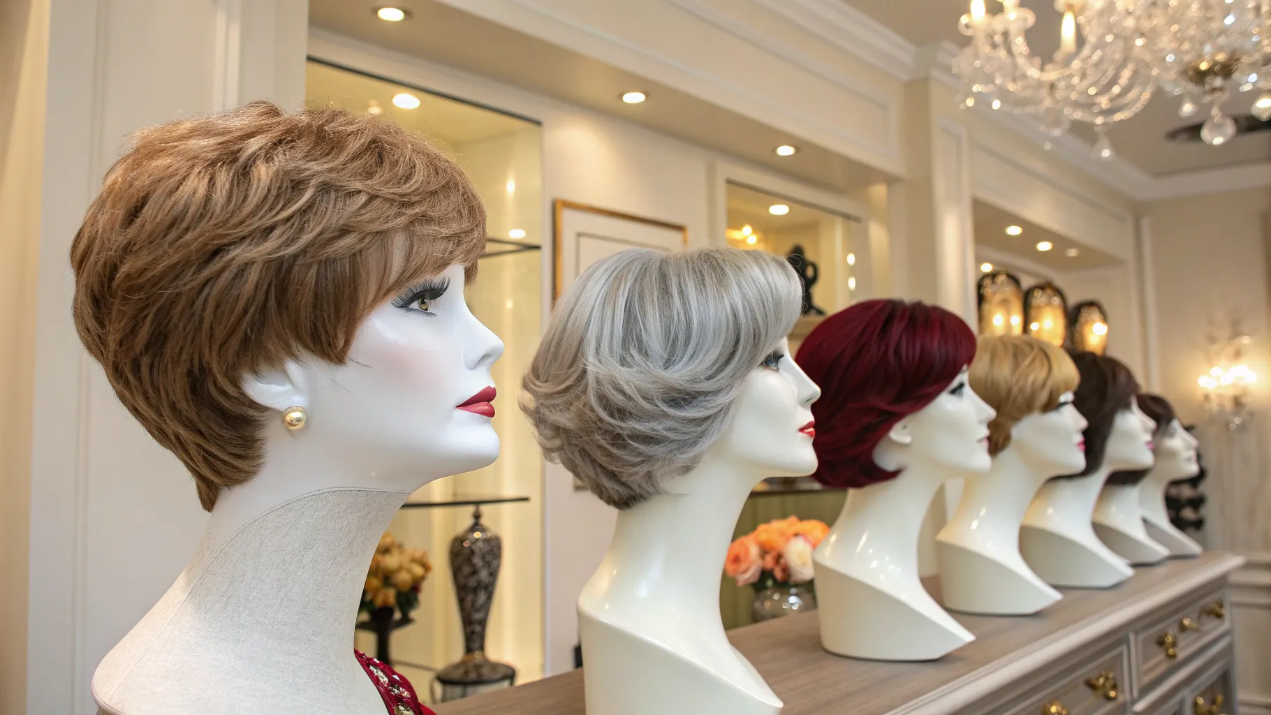 Stylish Wigs for Older Women Boost Confidence and Style