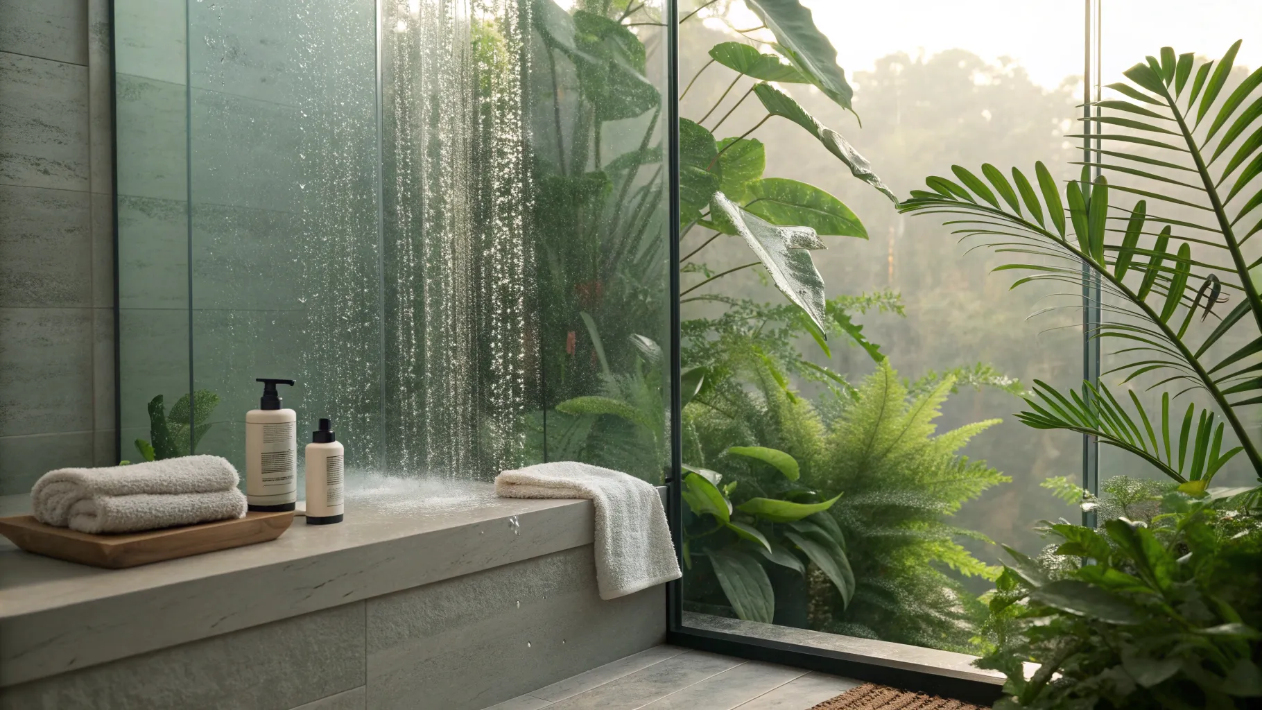 Are there shower habits that can be harmful to the skin and overall health? A tranquil bath.