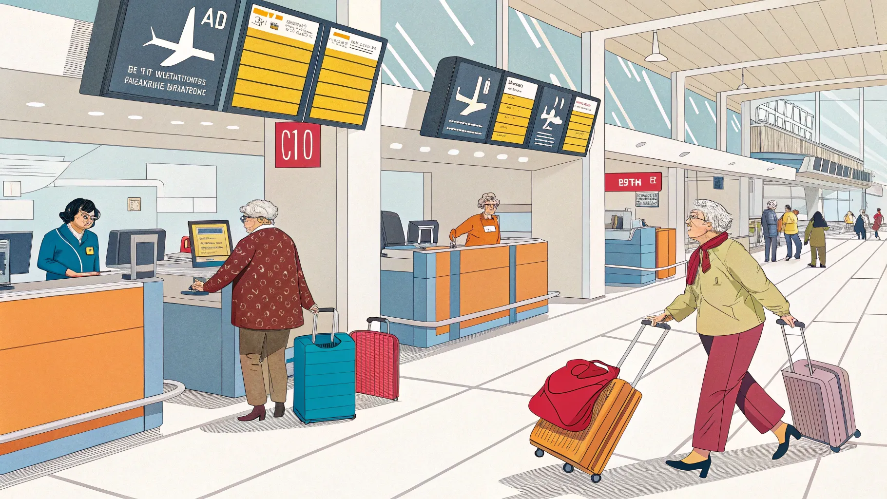 Find Airport Assistant Jobs for Seniors and Retirees