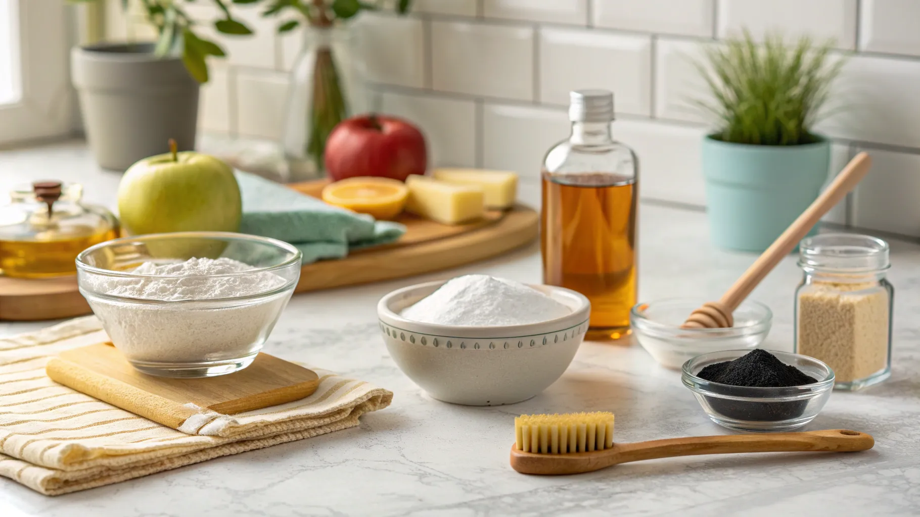 Natural Teeth Whitening Guide Baking Soda Charcoal vinegar