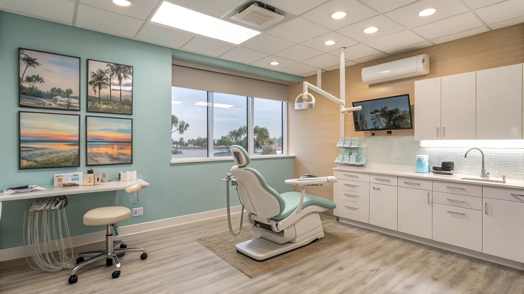 Price of Dental Implants for Seniors in a bright, modern dental clinic setting.
