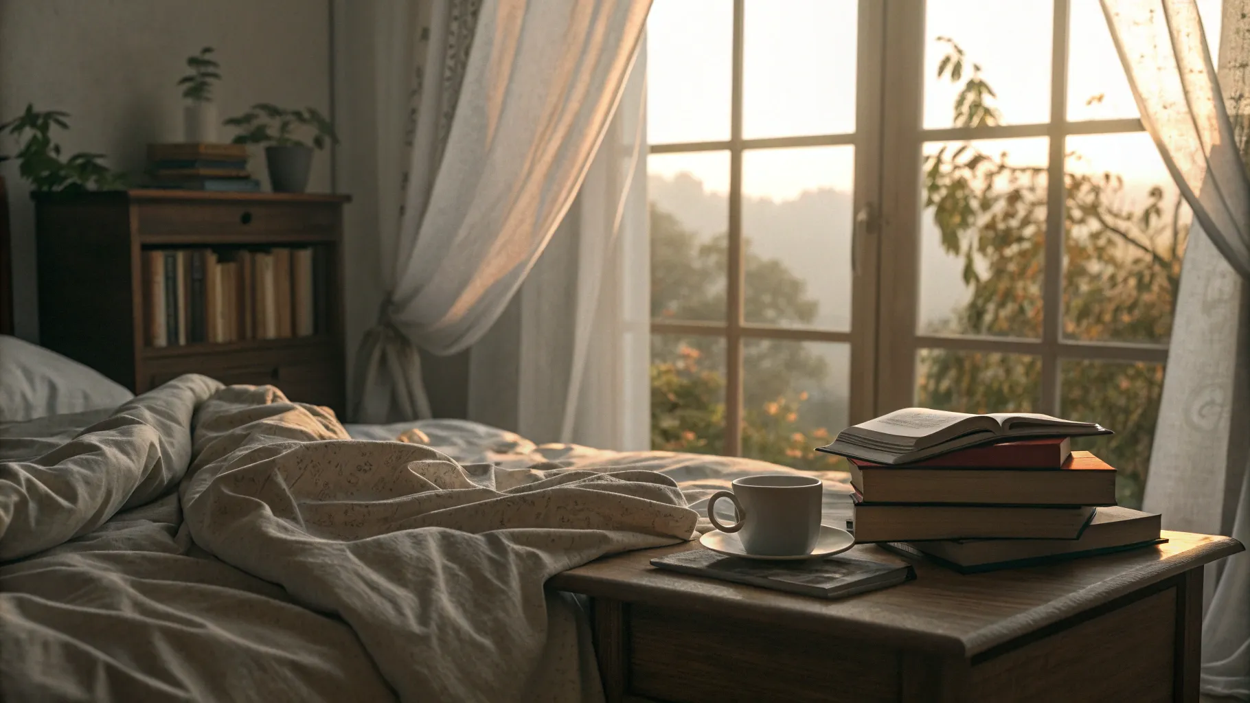 Exploring the Hidden Causes of Constant Fatigue and Feeling Unwell in a dimly lit bedroom.