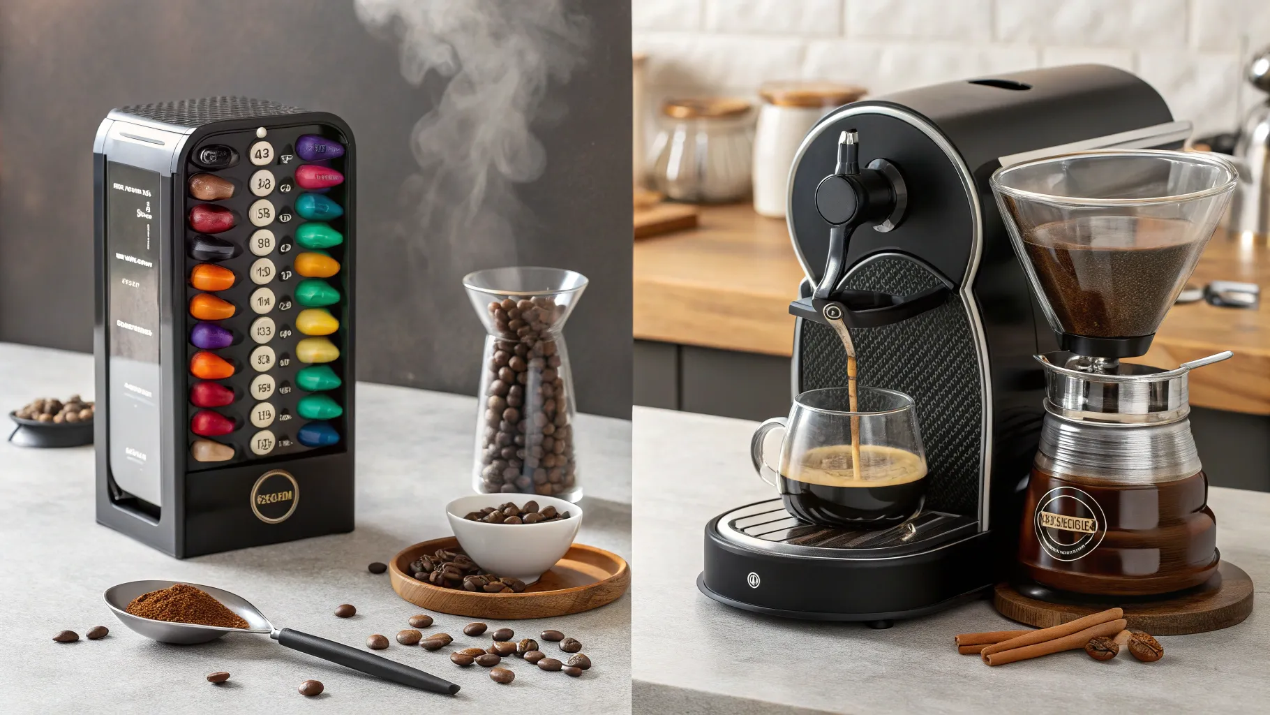 Capsule Coffee Machines vs Drip Coffee Makers Explained