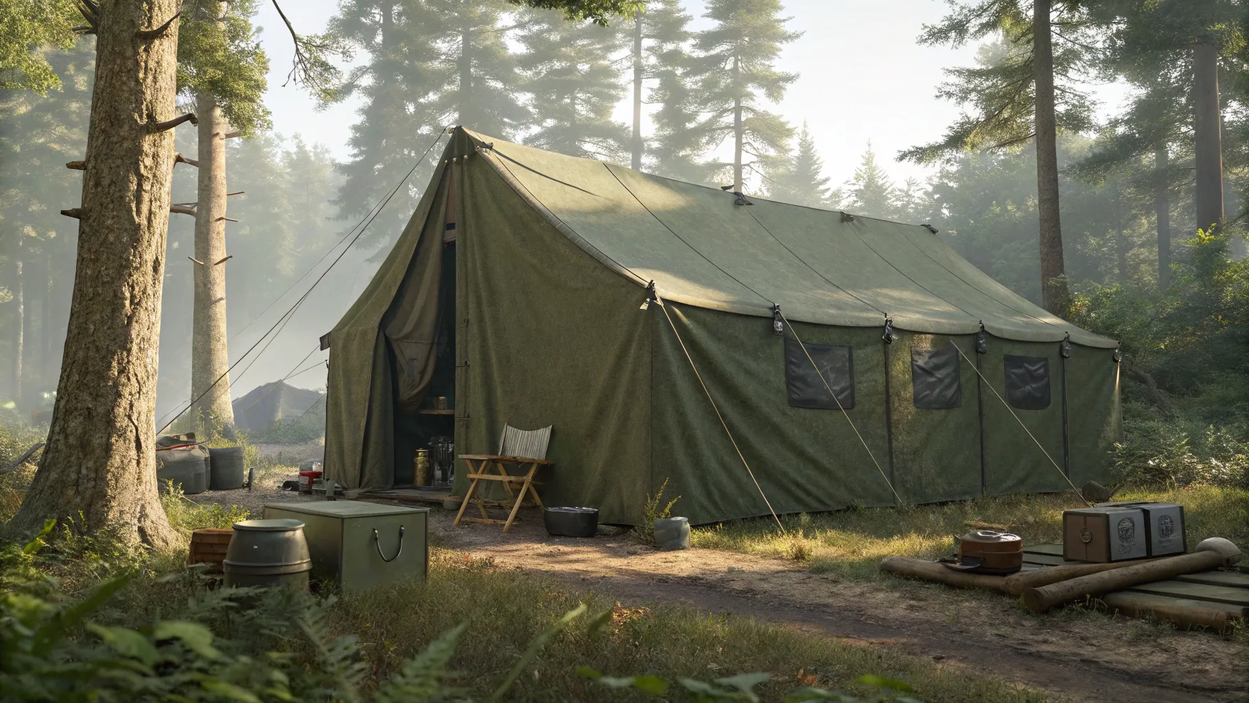 Explore Ex-Military Tents Benefits Uses and Maintenance Tips