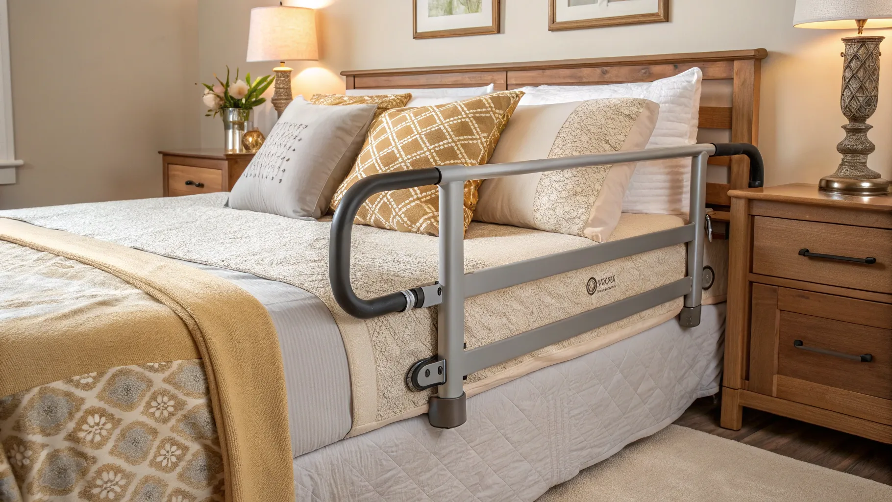 A Guide to Fall Prevention Bed Rails for Senior Safety