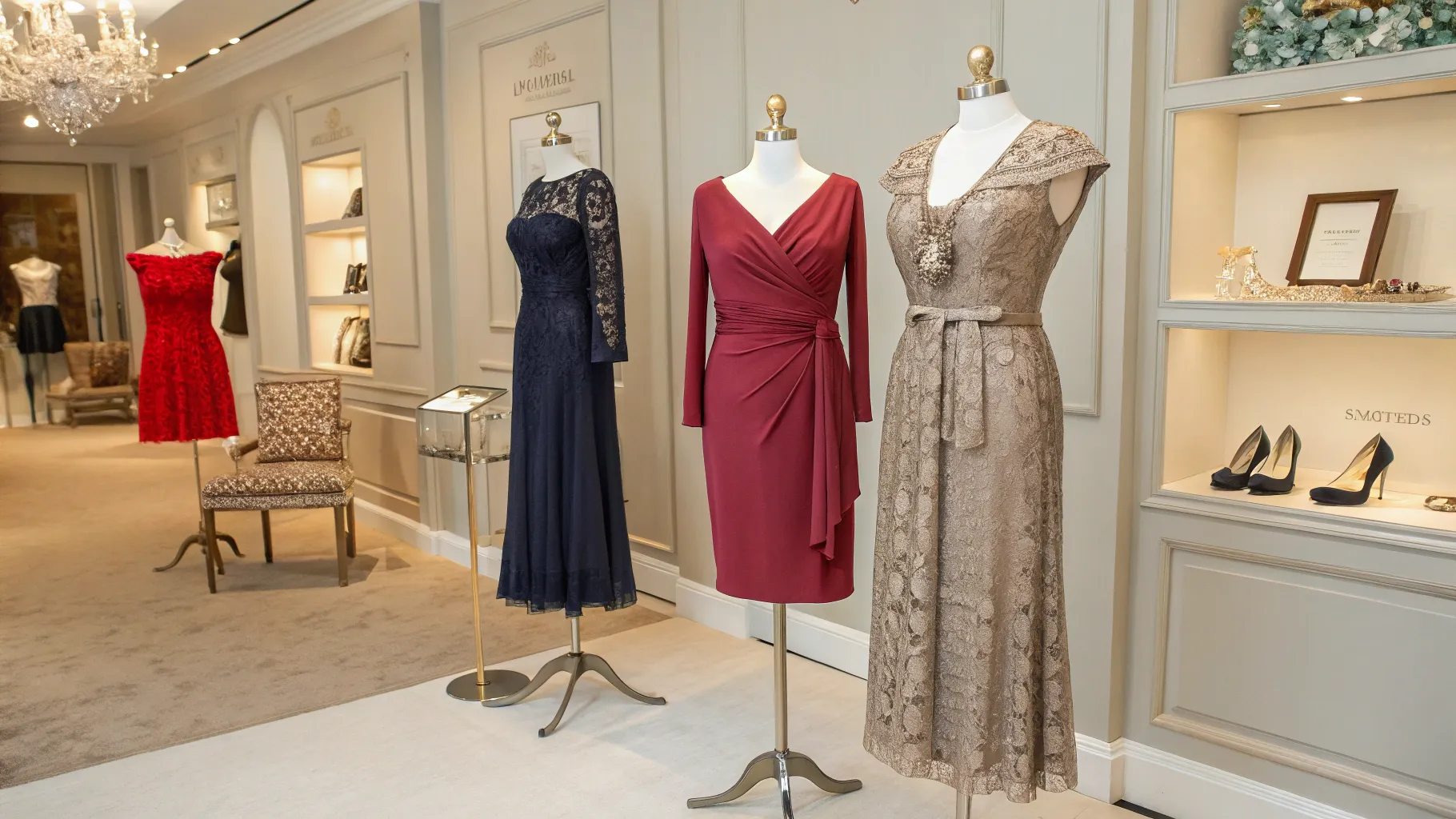 Read more about Dresses for Women over 50+ 60+ 70+ showcasing elegant styles and colors.