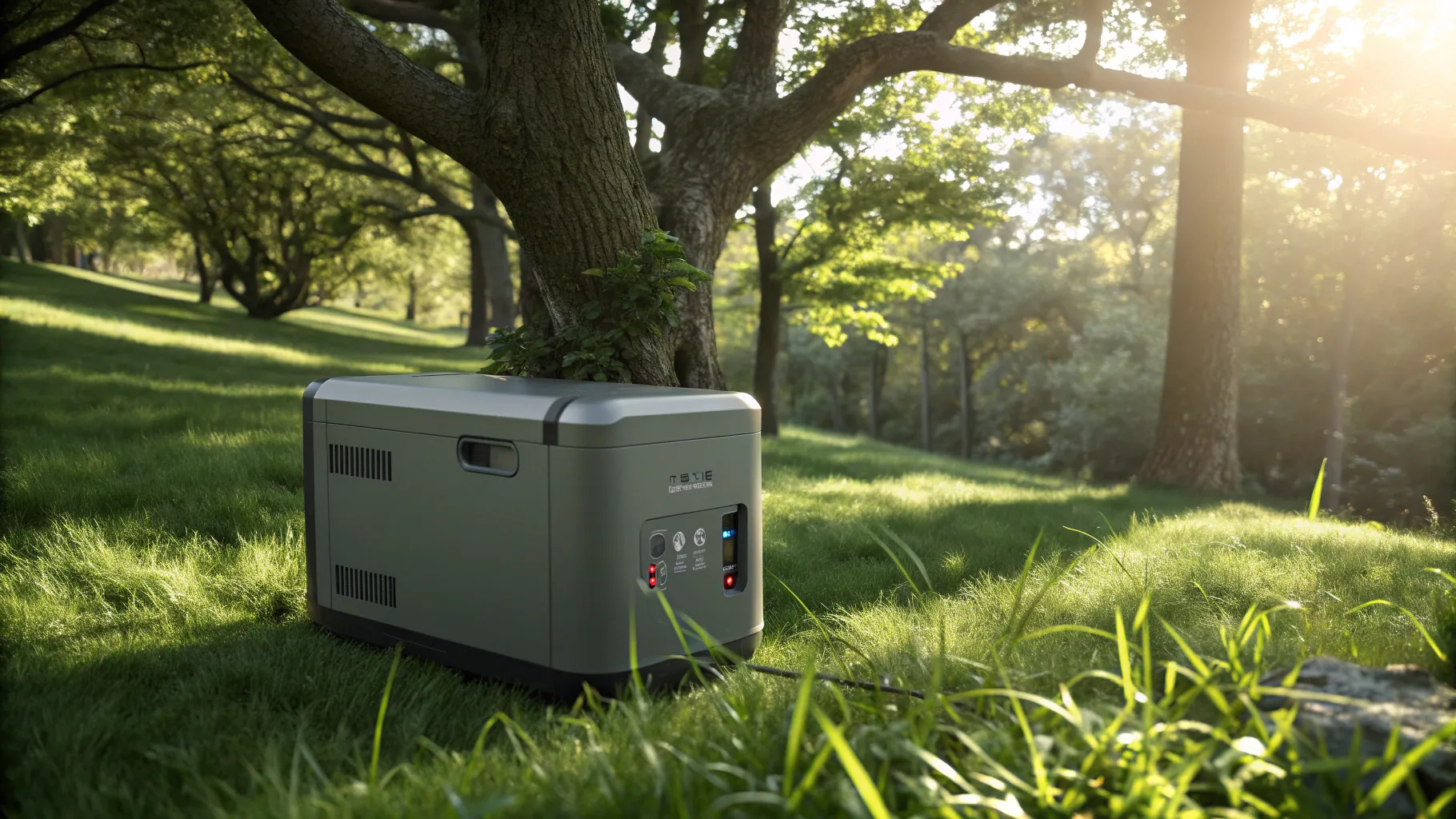 Which Types of generators are for your needs? Portable outdoor generator in nature.
