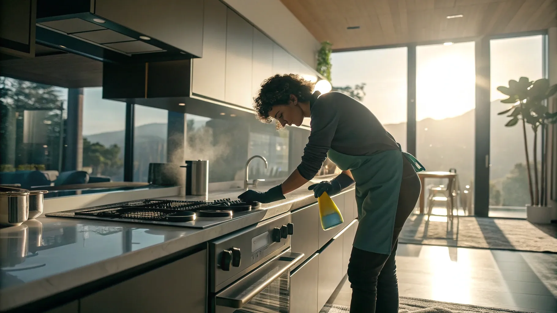 Discover How to Clean Grease Safely in Kitchen Spaces