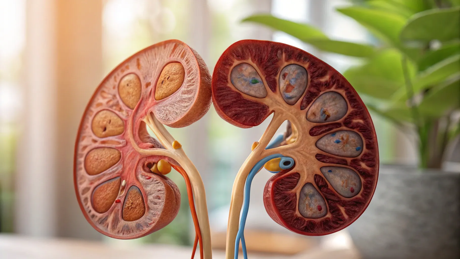 Do you know Kidney disease symptoms? Visual representation of kidney health and symptoms.