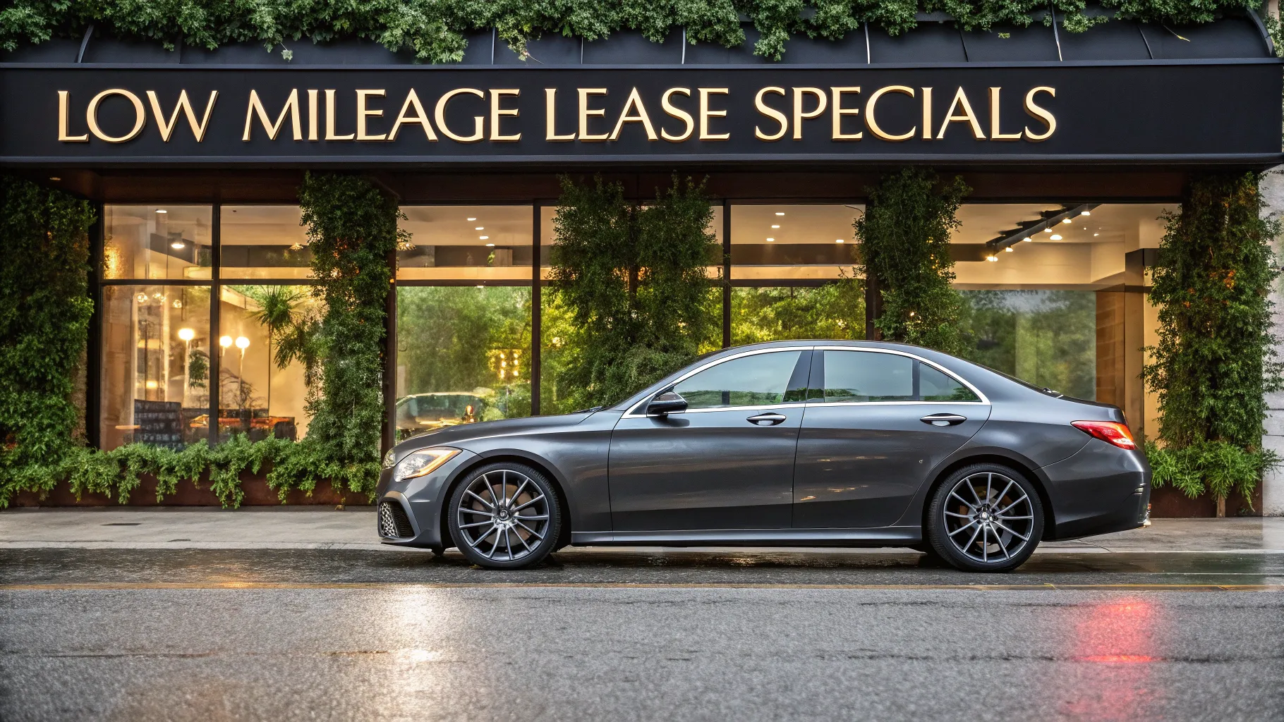 Explore Low Mileage Car Lease Specials for 2025 Deals
